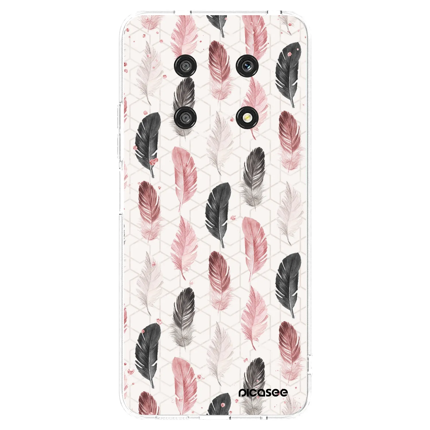 Picasee silikonowe przeźroczyste etui na Honor Magic4 Lite 5G - Feder 2