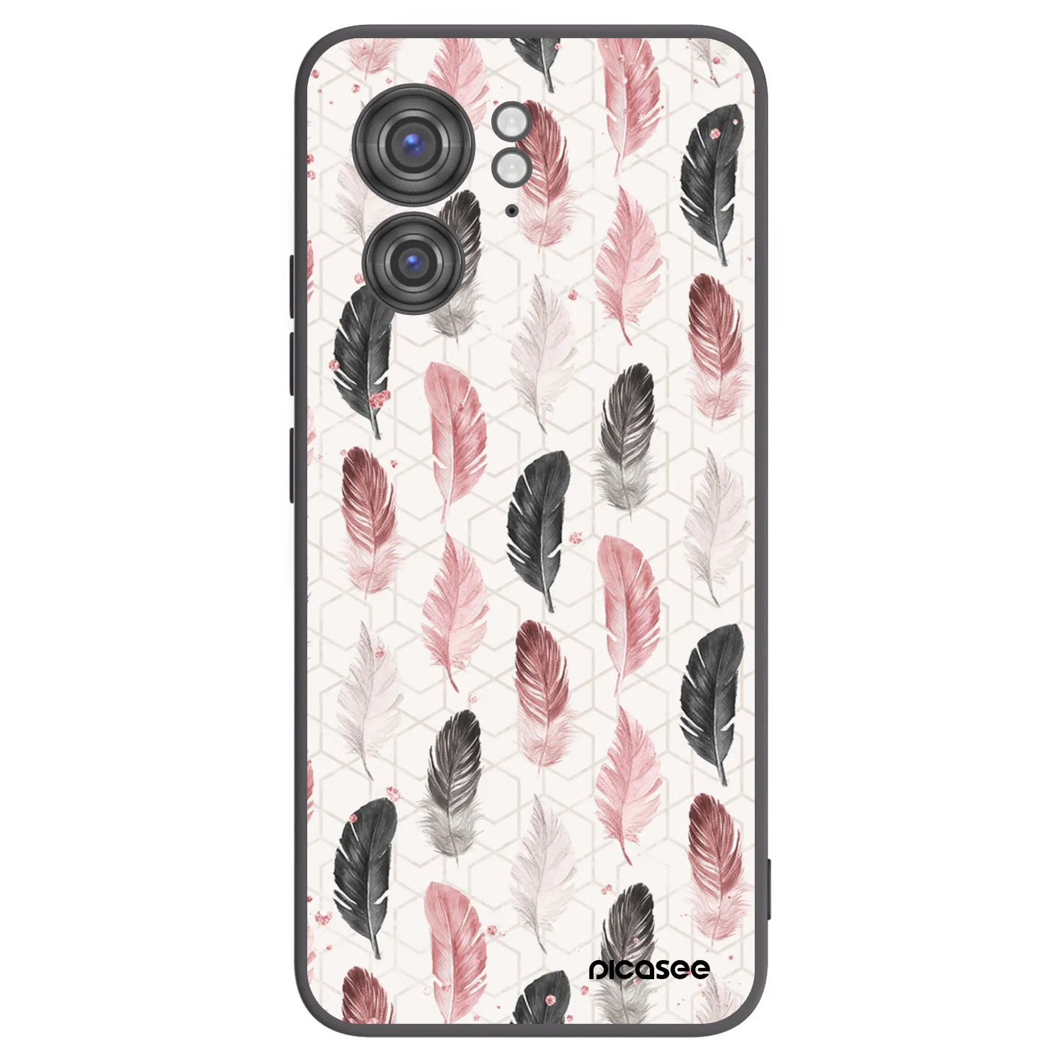 Picasee silikonowe czarne etui na Motorola Edge 40 - Feder 2