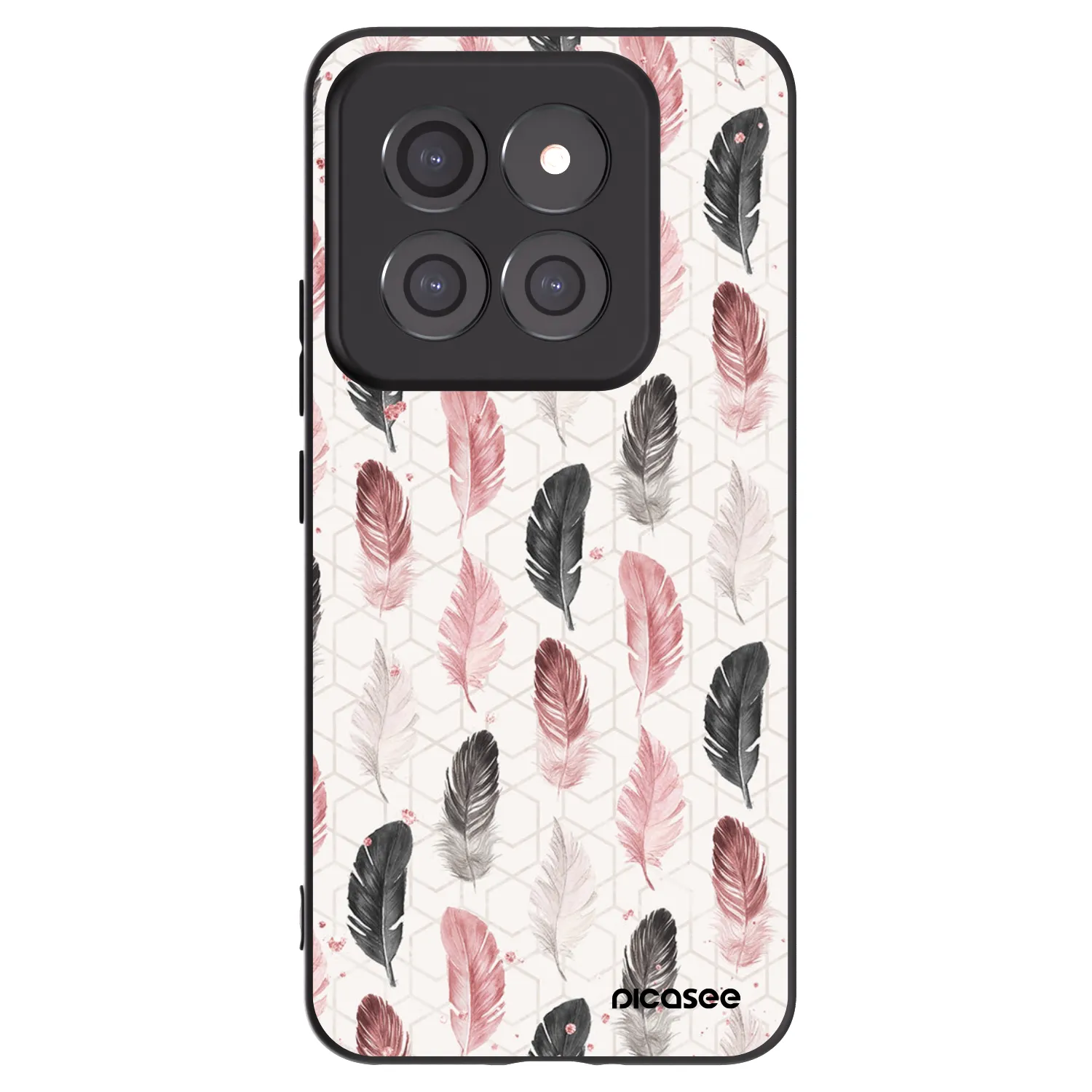 Picasee silikonowe czarne etui na Xiaomi 14 Pro - Feder 2