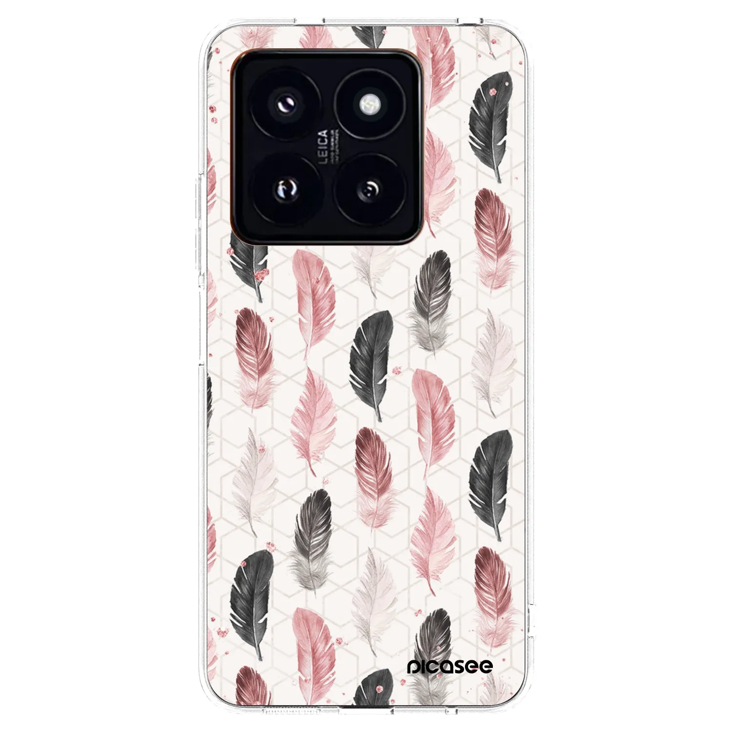 Picasee silikonowe przeźroczyste etui na Xiaomi 14 Pro - Feder 2