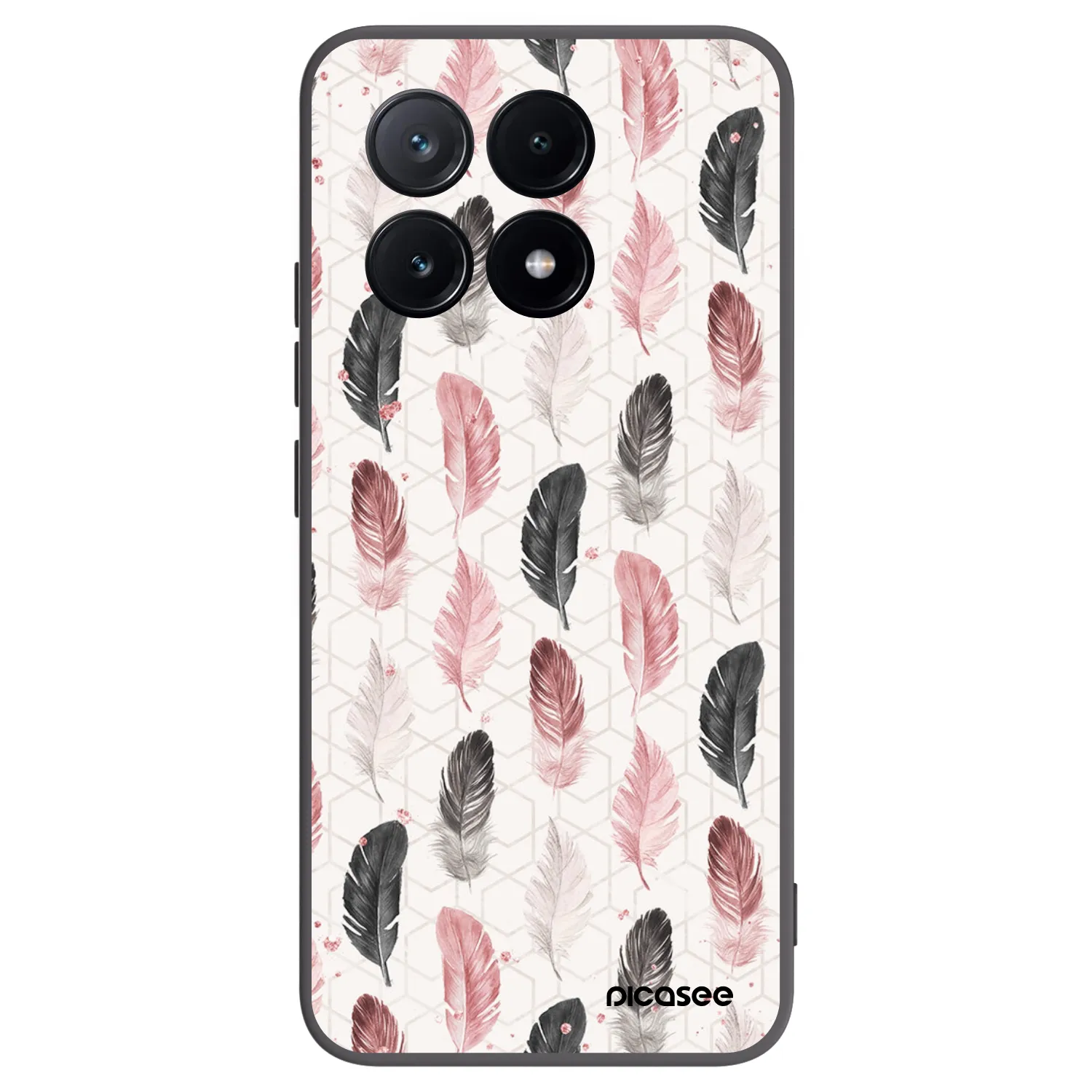 Picasee silikonowe czarne etui na Xiaomi Poco X6 Pro - Feder 2