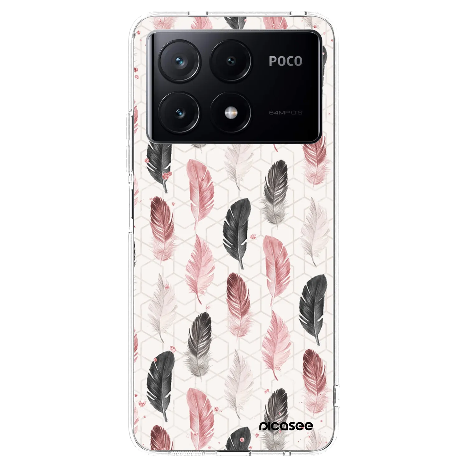 Picasee silikonowe przeźroczyste etui na Xiaomi Poco X6 Pro - Feder 2