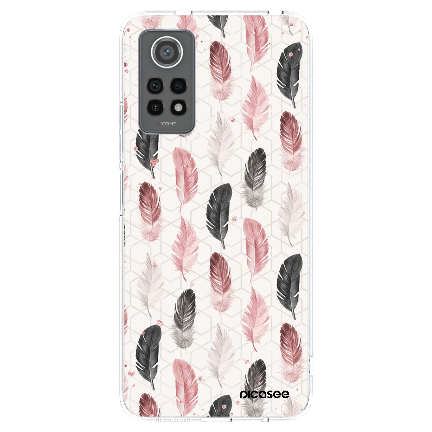 Picasee silikonowe przeźroczyste etui na Xiaomi Redmi Note 12 Pro 4G - Feder 2