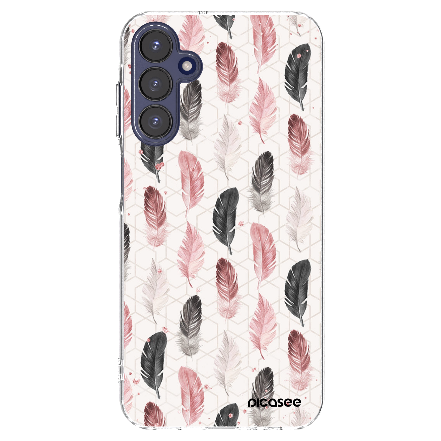 Picasee silikonowe przeźroczyste etui na Samsung Galaxy A15 A155F 4G - Feder 2