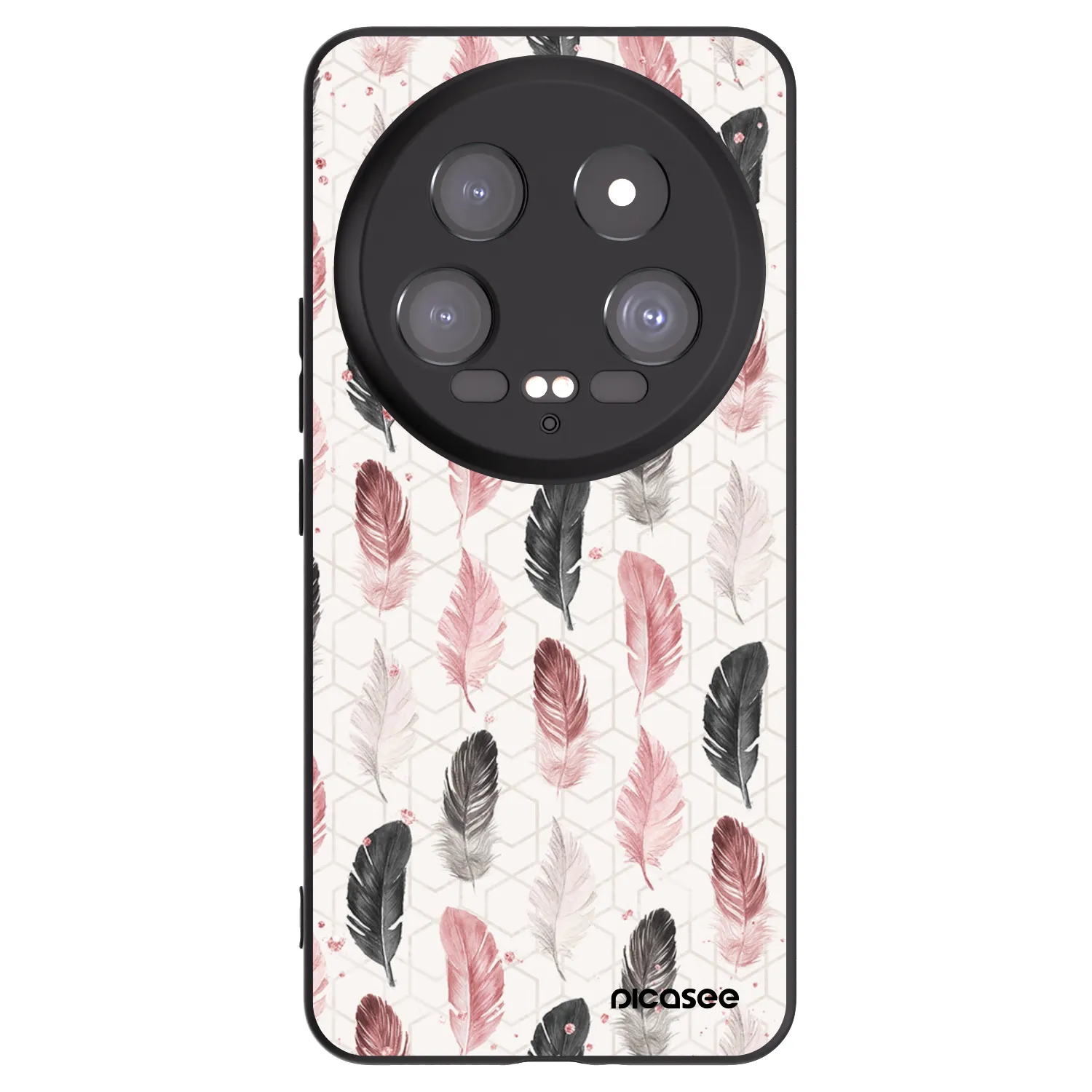 Picasee silikonowe czarne etui na Xiaomi 14 Ultra - Feder 2