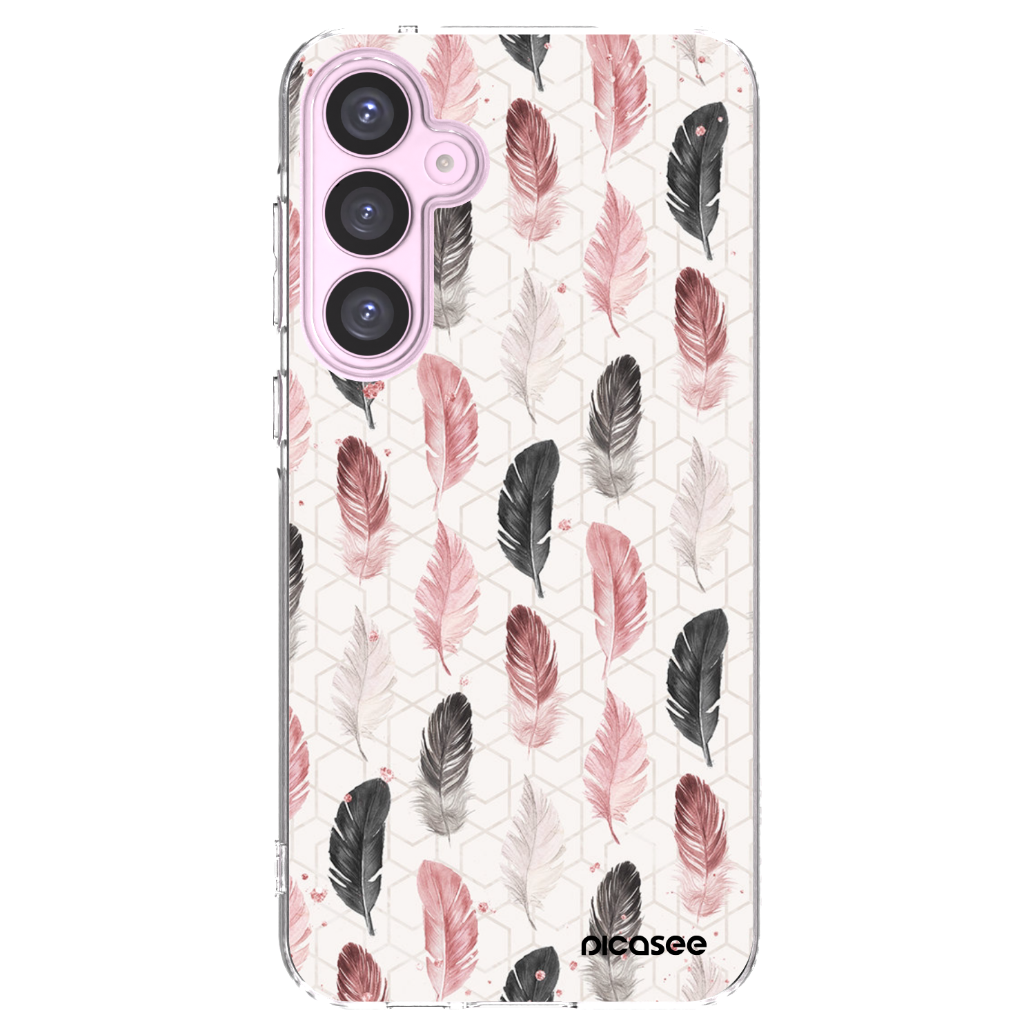 Picasee silikonowe przeźroczyste etui na Samsung Galaxy A55 5G A556B - Feder 2