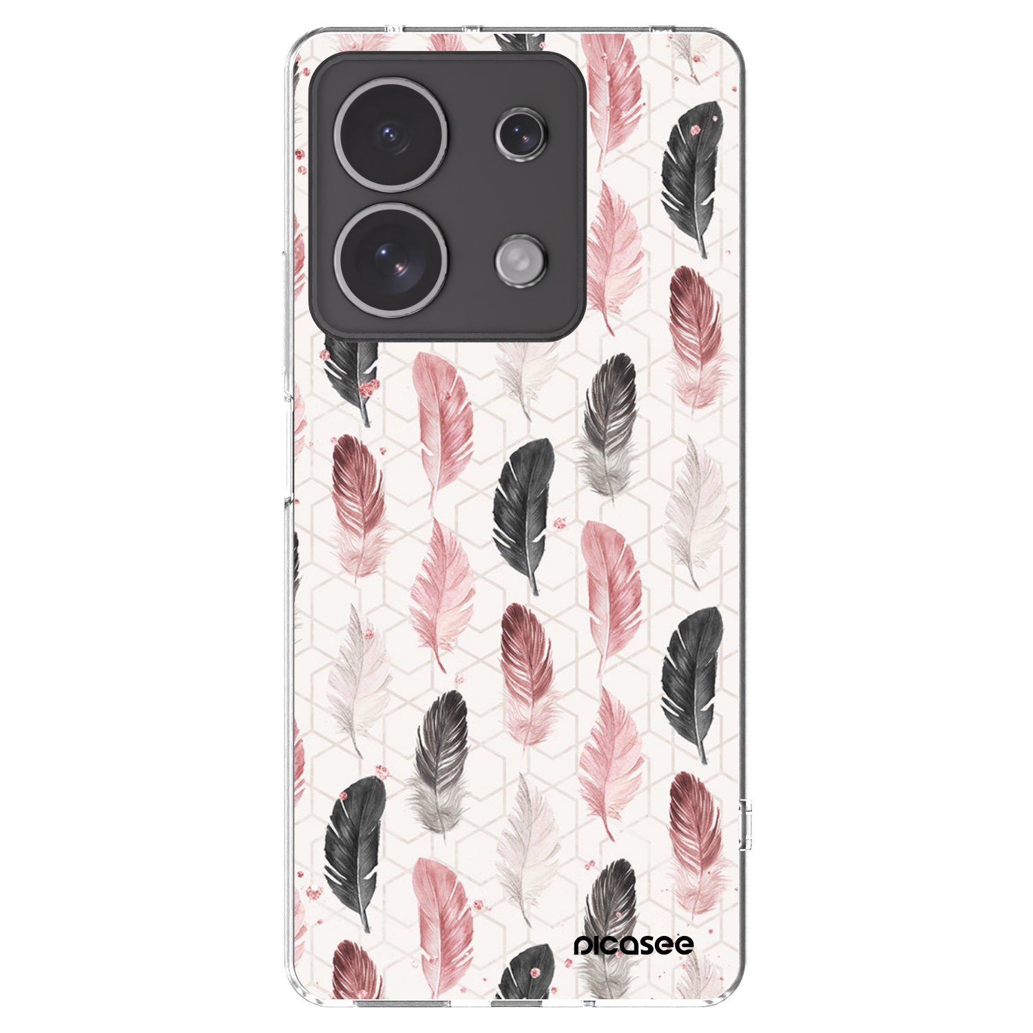 Picasee silikonowe przeźroczyste etui na Xiaomi Redmi Note 13 4G - Feder 2