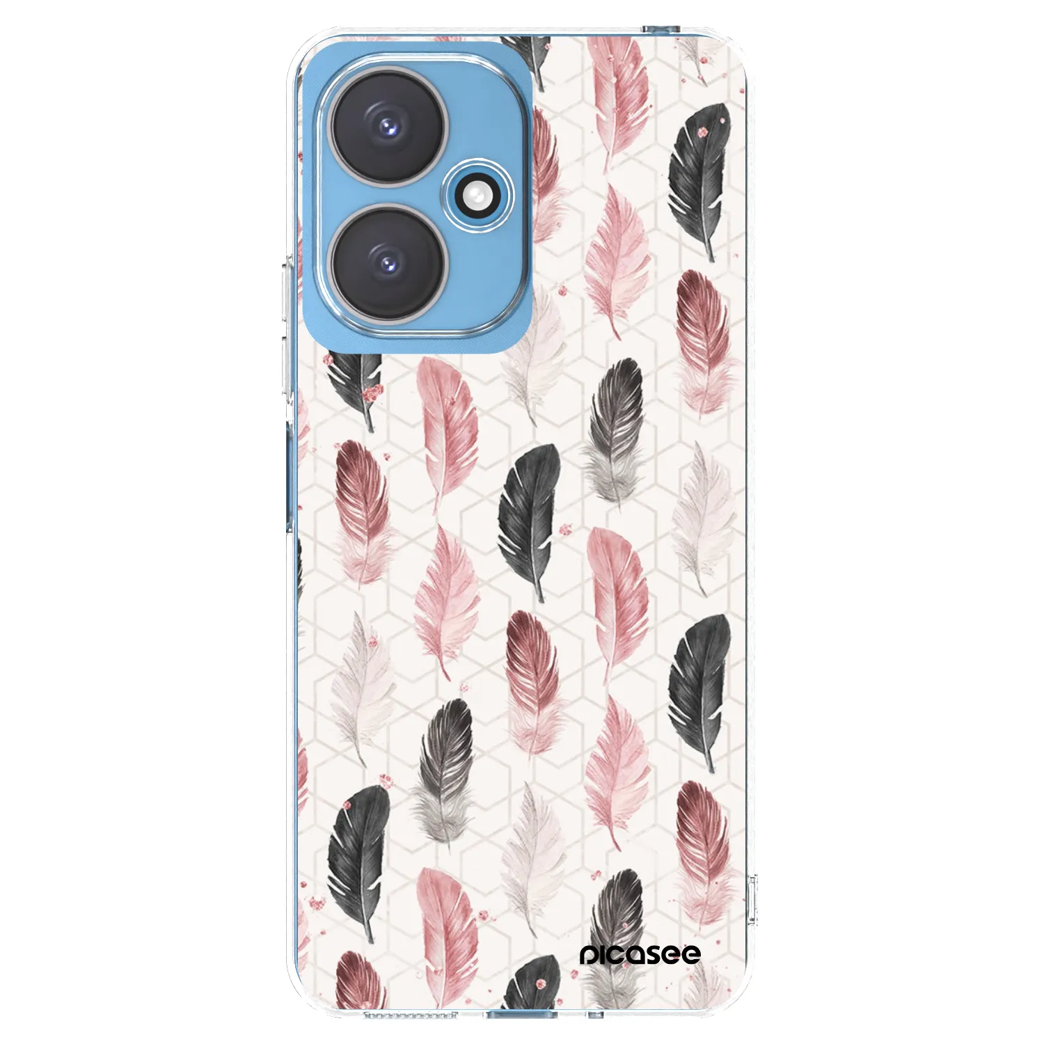 Picasee silikonowe przeźroczyste etui na Xiaomi Redmi 13C 5G - Feder 2
