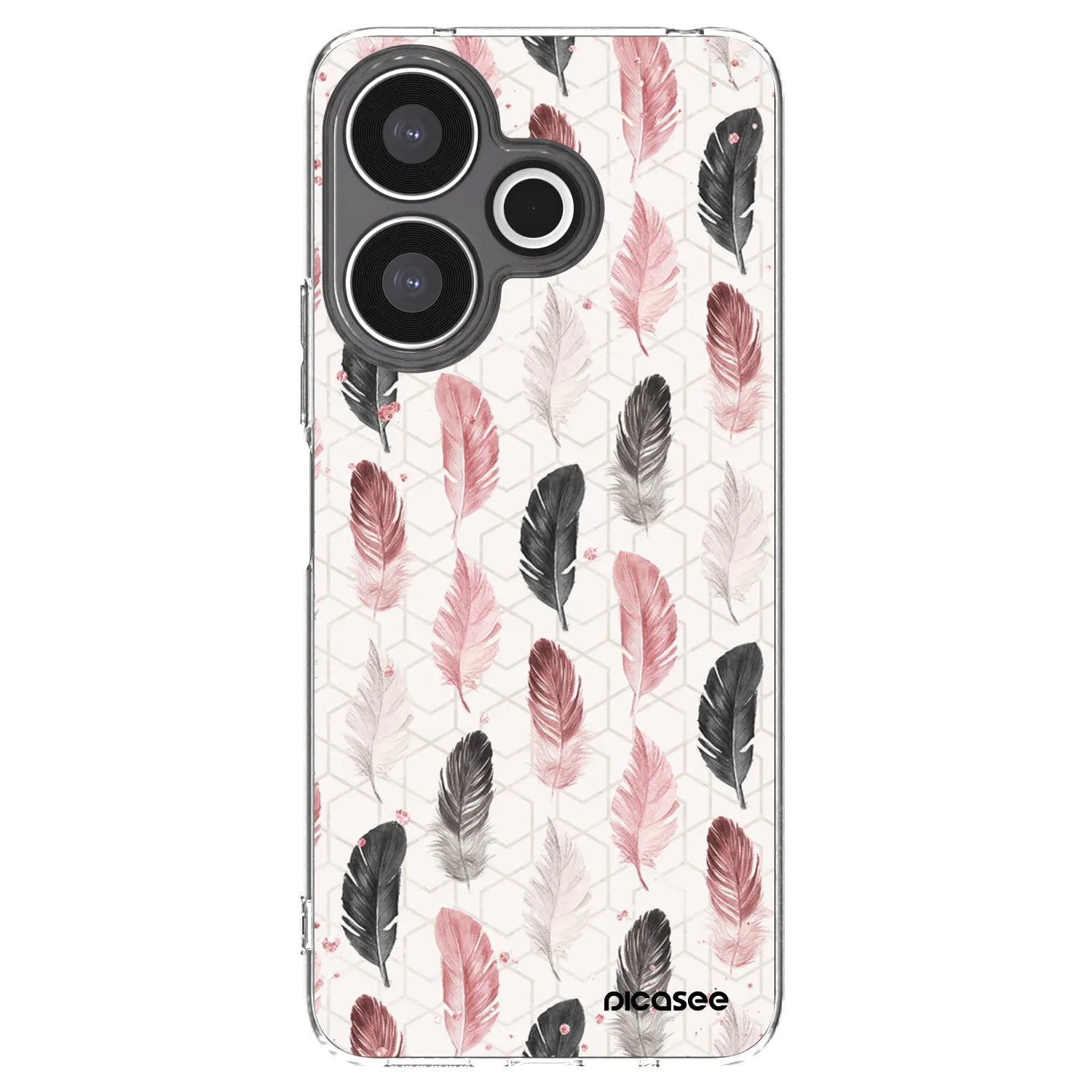 Picasee silikonowe przeźroczyste etui na Xiaomi Redmi 13 4G - Feder 2