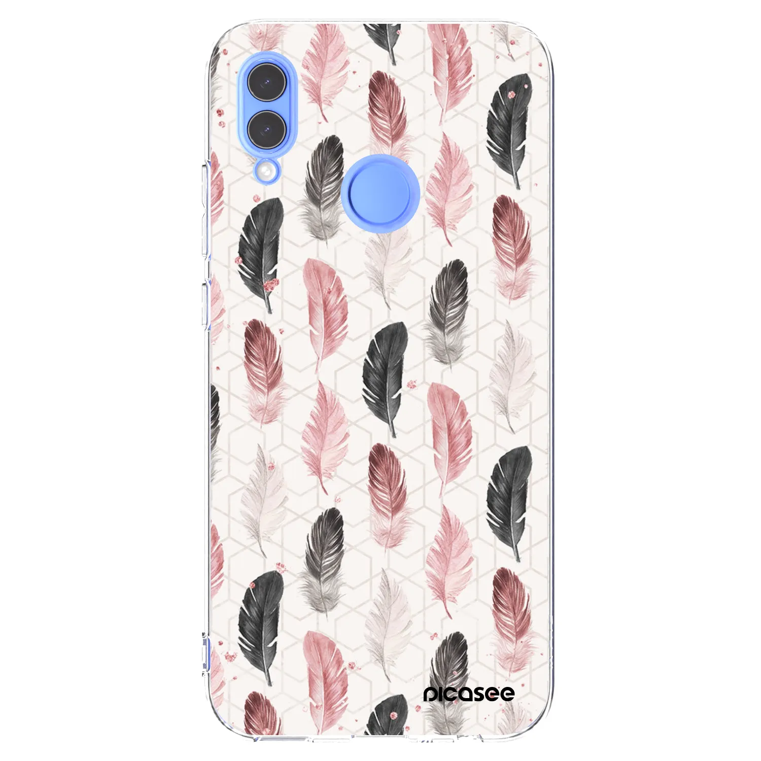 Picasee silikonowe przeźroczyste etui na Honor 10 Lite - Feder 2