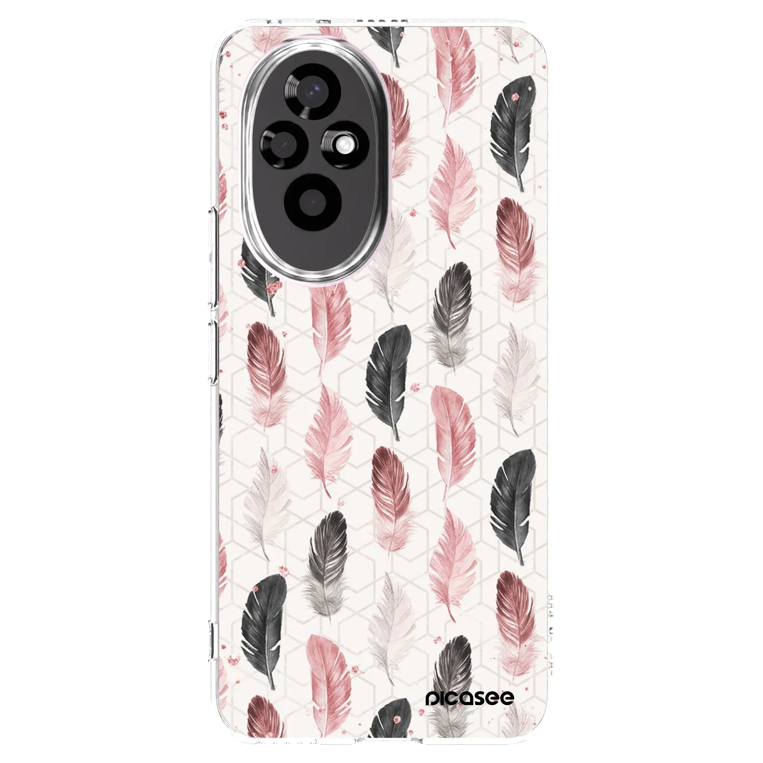 Picasee silikonowe przeźroczyste etui na Honor 200 Pro 5G - Feder 2