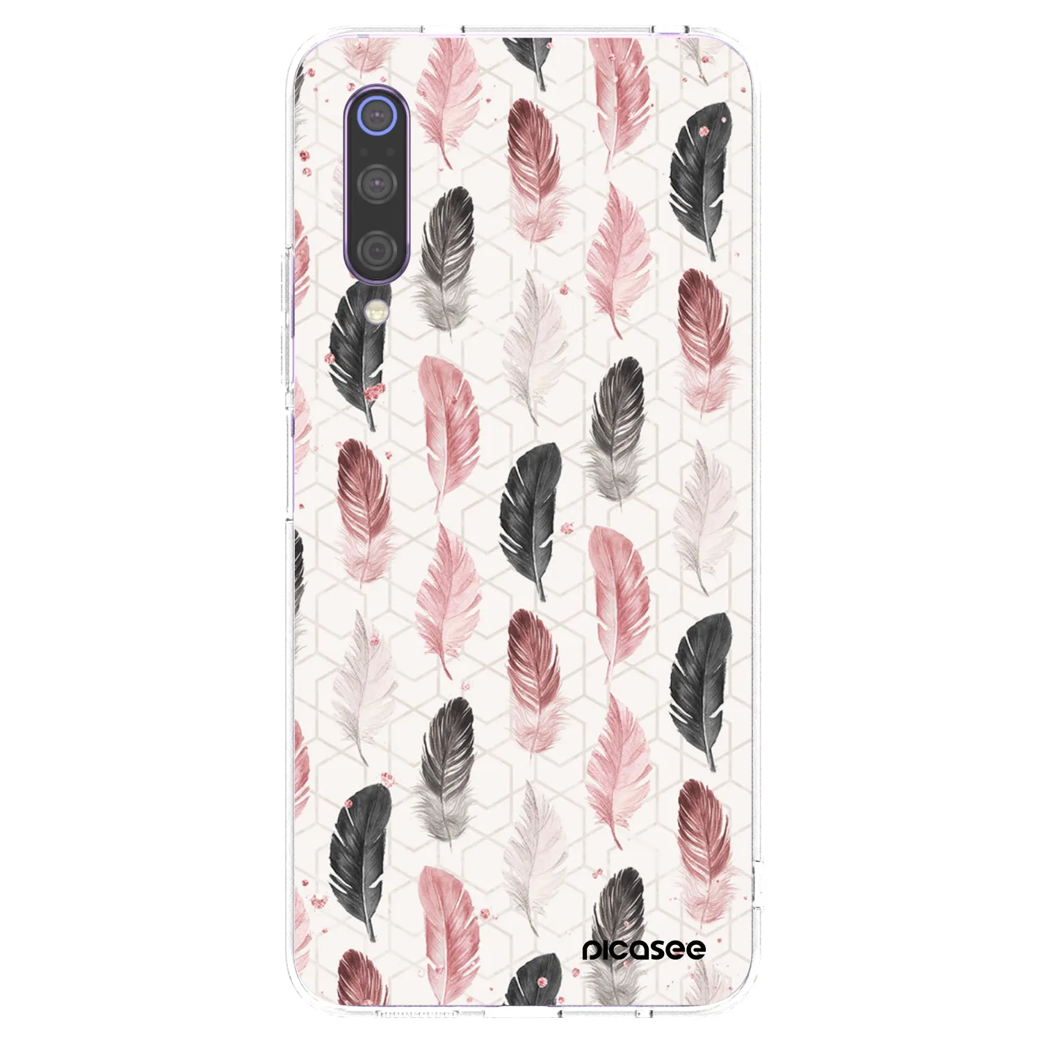 Picasee silikonowe przeźroczyste etui na Xiaomi Mi 9 - Feder 2