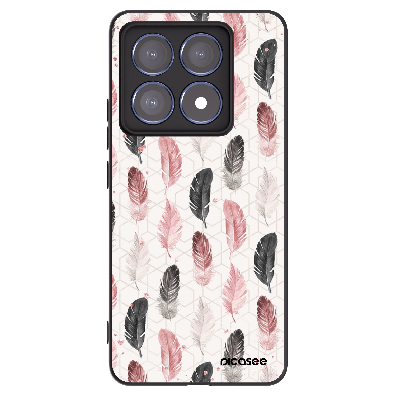 Picasee silikonowe czarne etui na Xiaomi 14T Pro - Feder 2