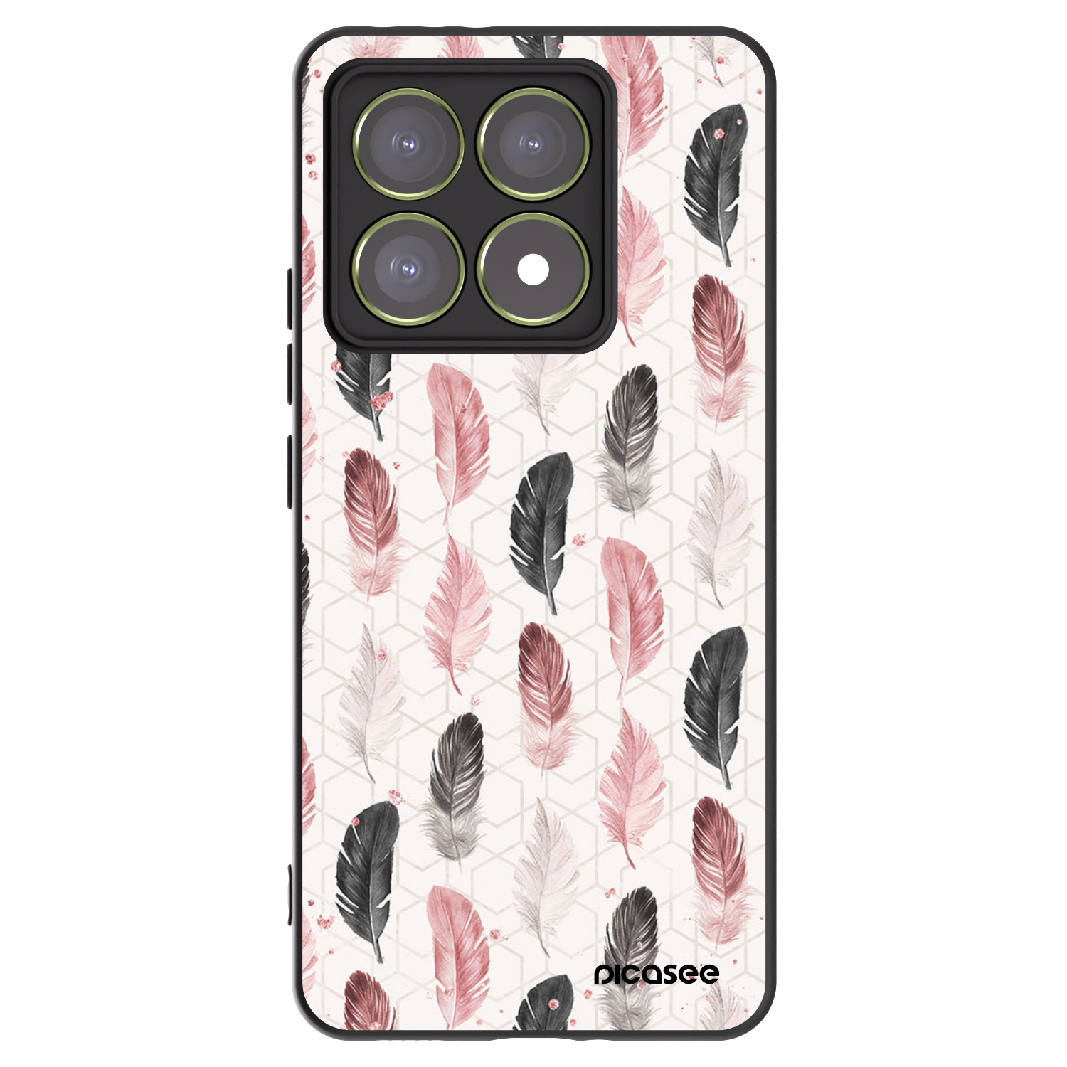 Picasee silikonowe czarne etui na Xiaomi 14T - Feder 2