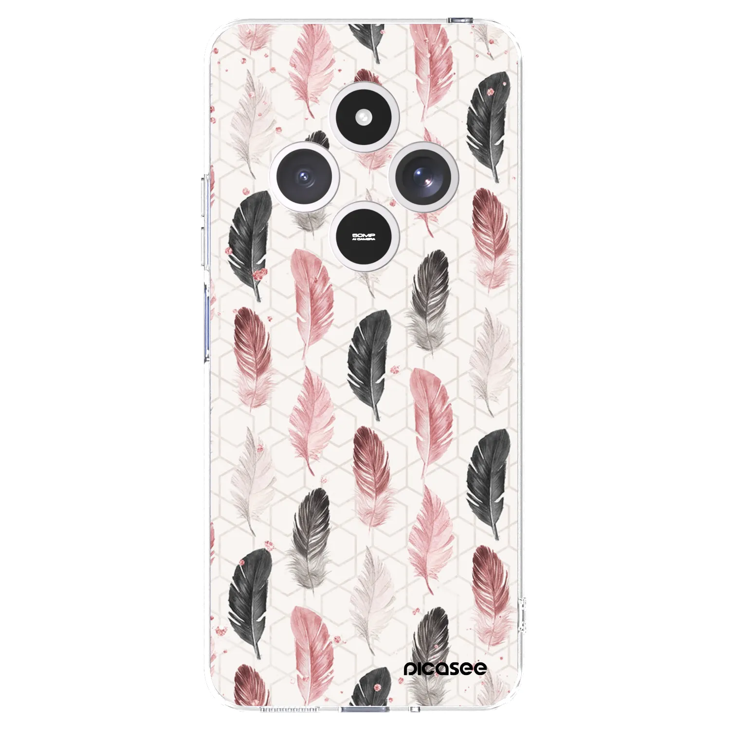 Picasee silikonowe przeźroczyste etui na Xiaomi Redmi 14C - Feder 2
