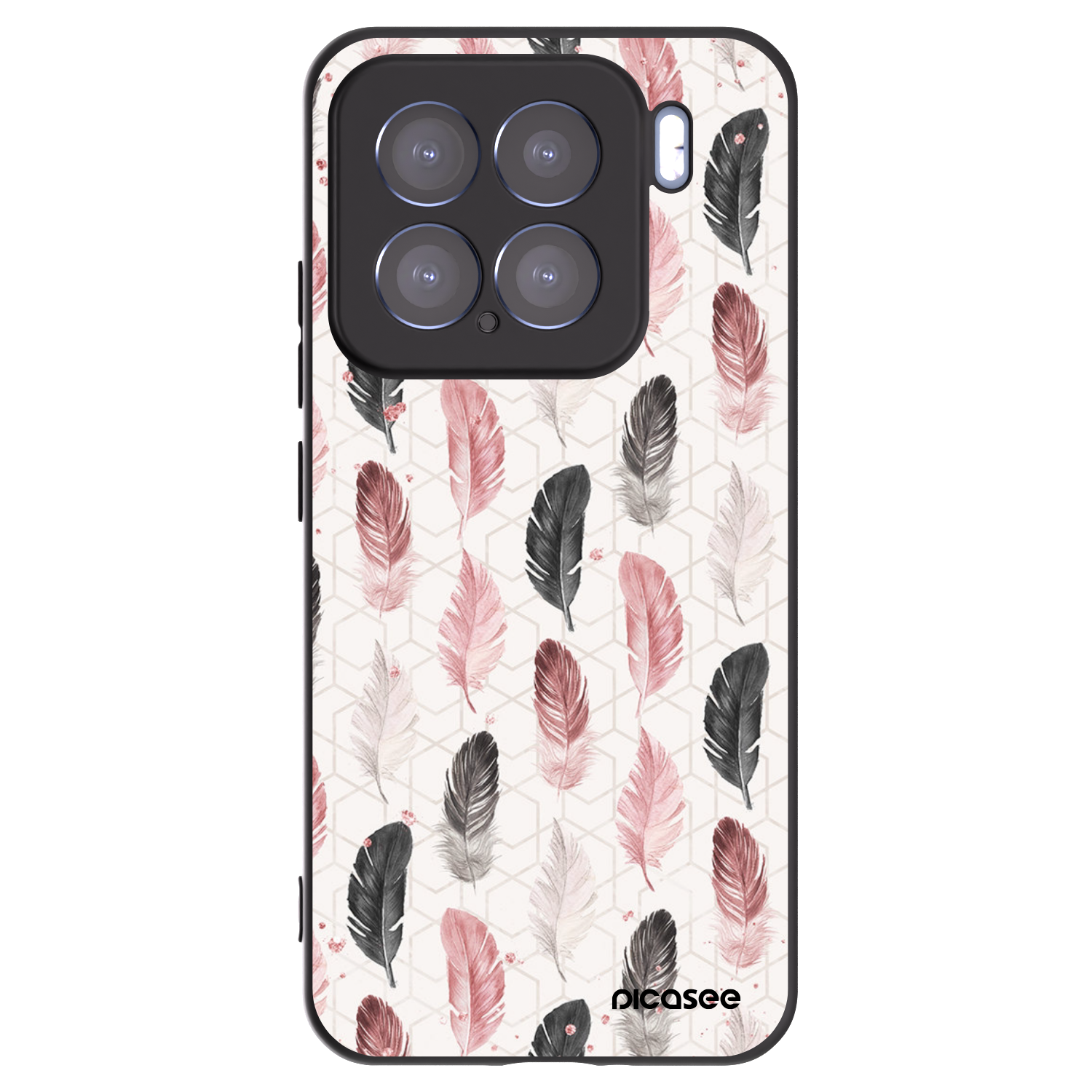 Picasee silikonowe czarne etui na Xiaomi 15 - Feder 2
