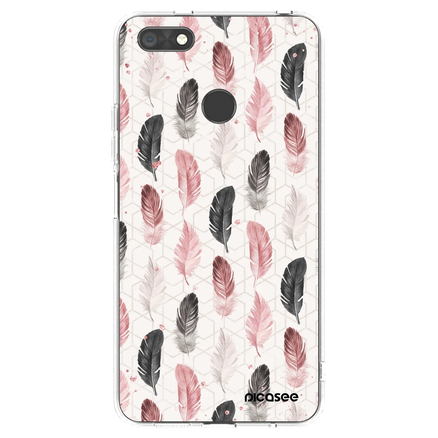 Picasee silikonowe przeźroczyste etui na Huawei P9 Lite Mini - Feder 2