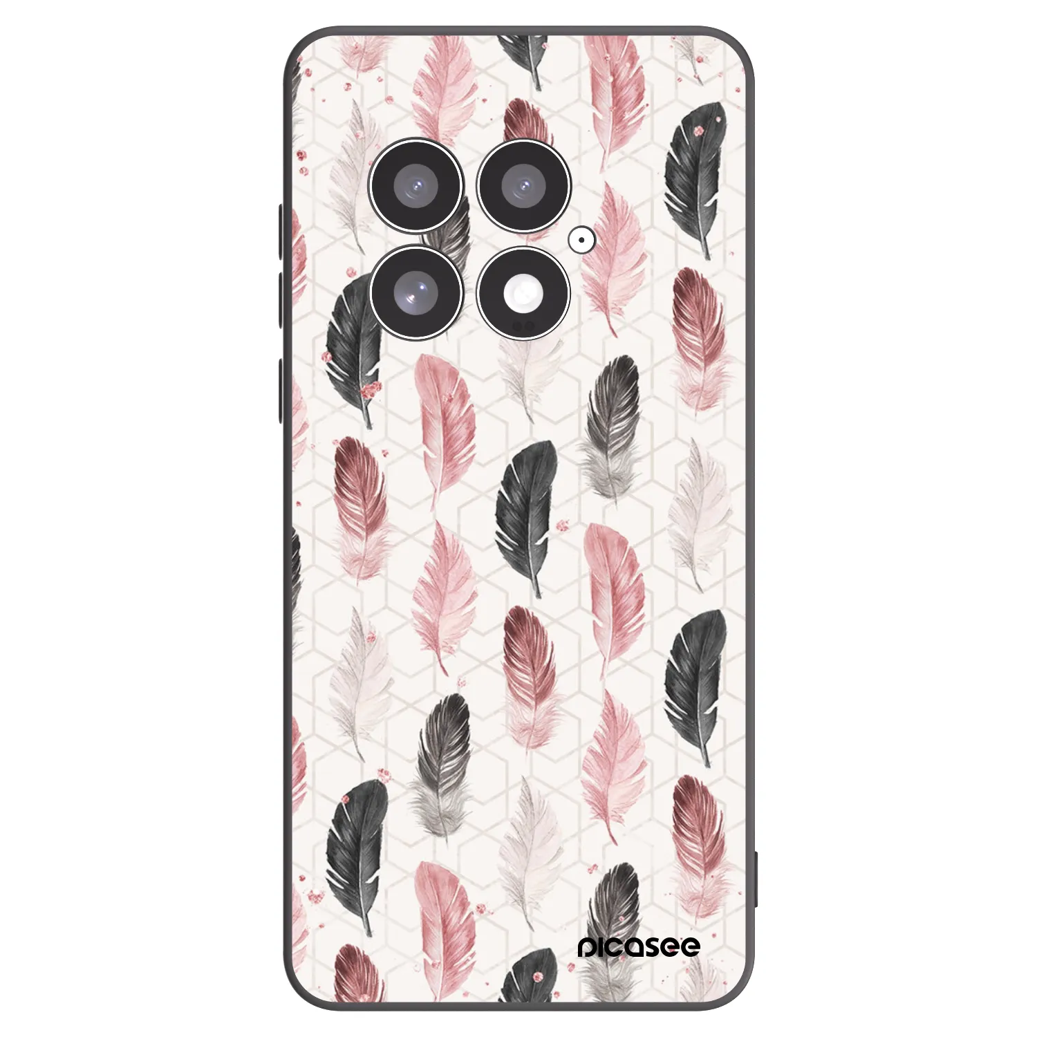 Picasee silikonowe czarne etui na OnePlus 13 5G - Feder 2