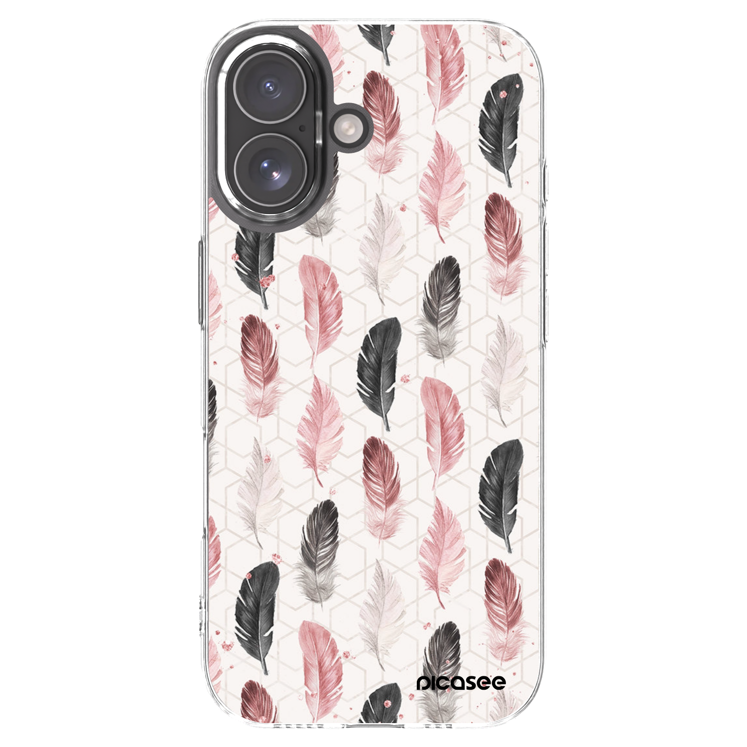 Picasee silikonowe przeźroczyste etui na Apple iPhone 17 - Feder 2