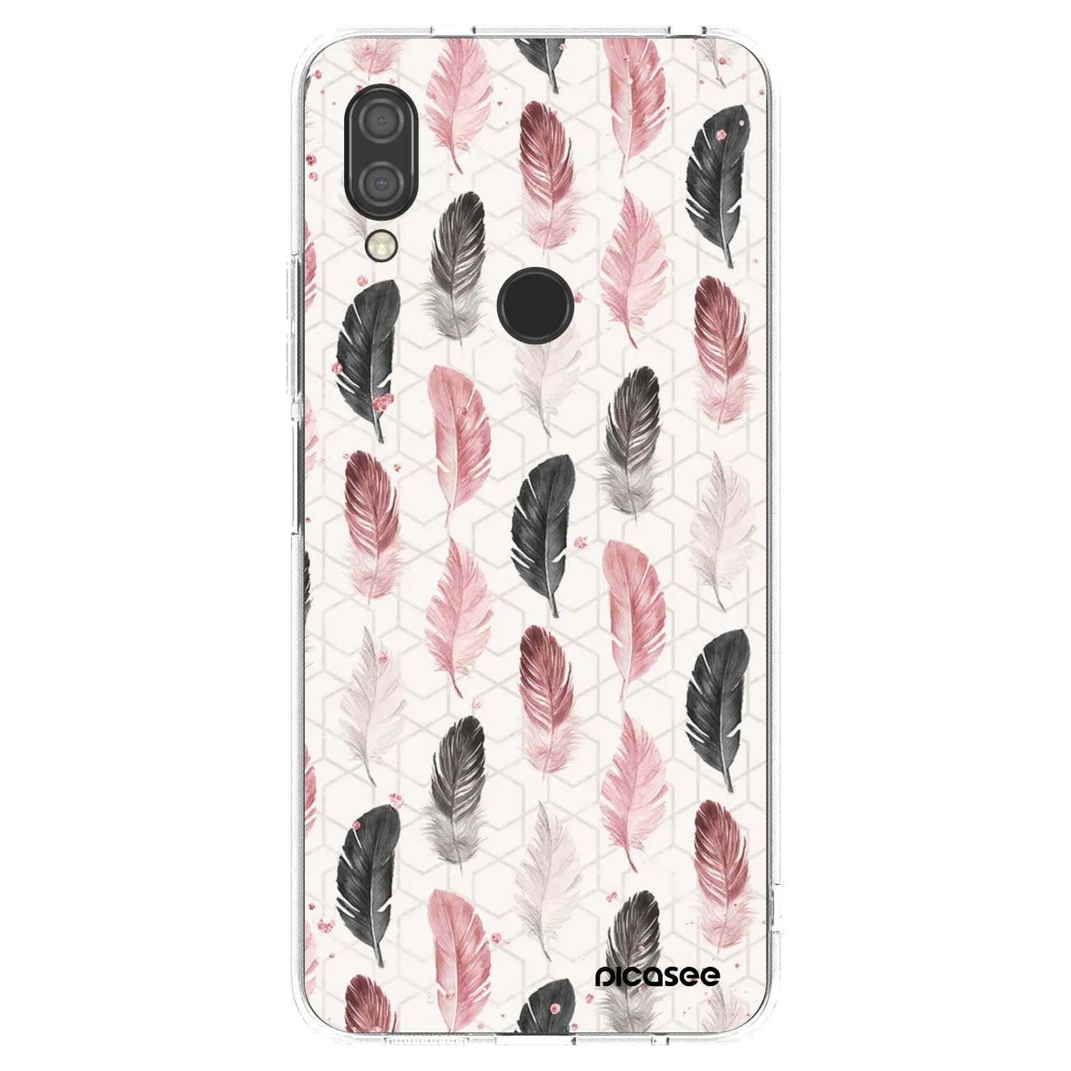 Picasee silikonowe przeźroczyste etui na Xiaomi Redmi 7 - Feder 2