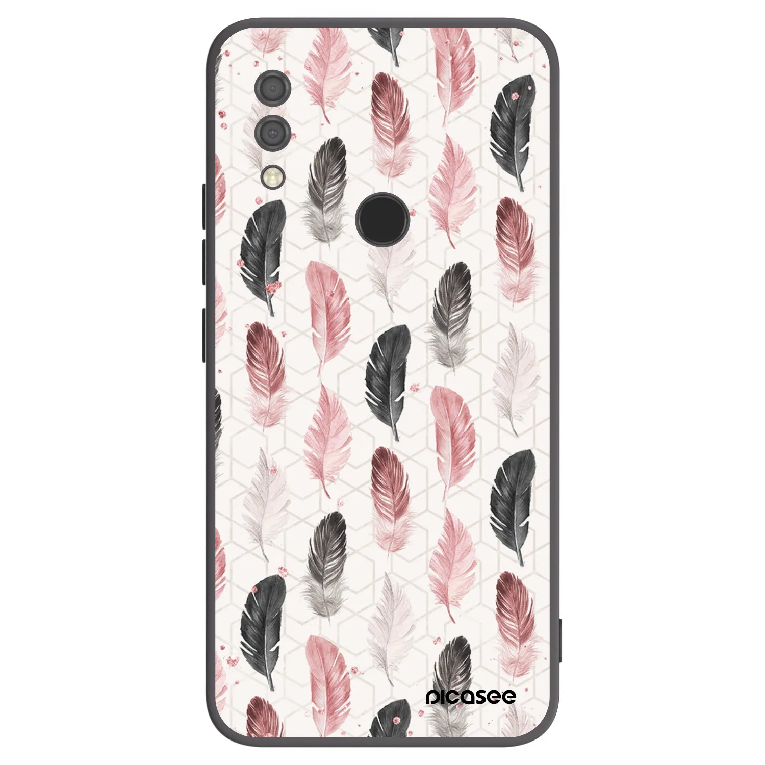 Picasee silikonowe czarne etui na Xiaomi Redmi 7 - Feder 2