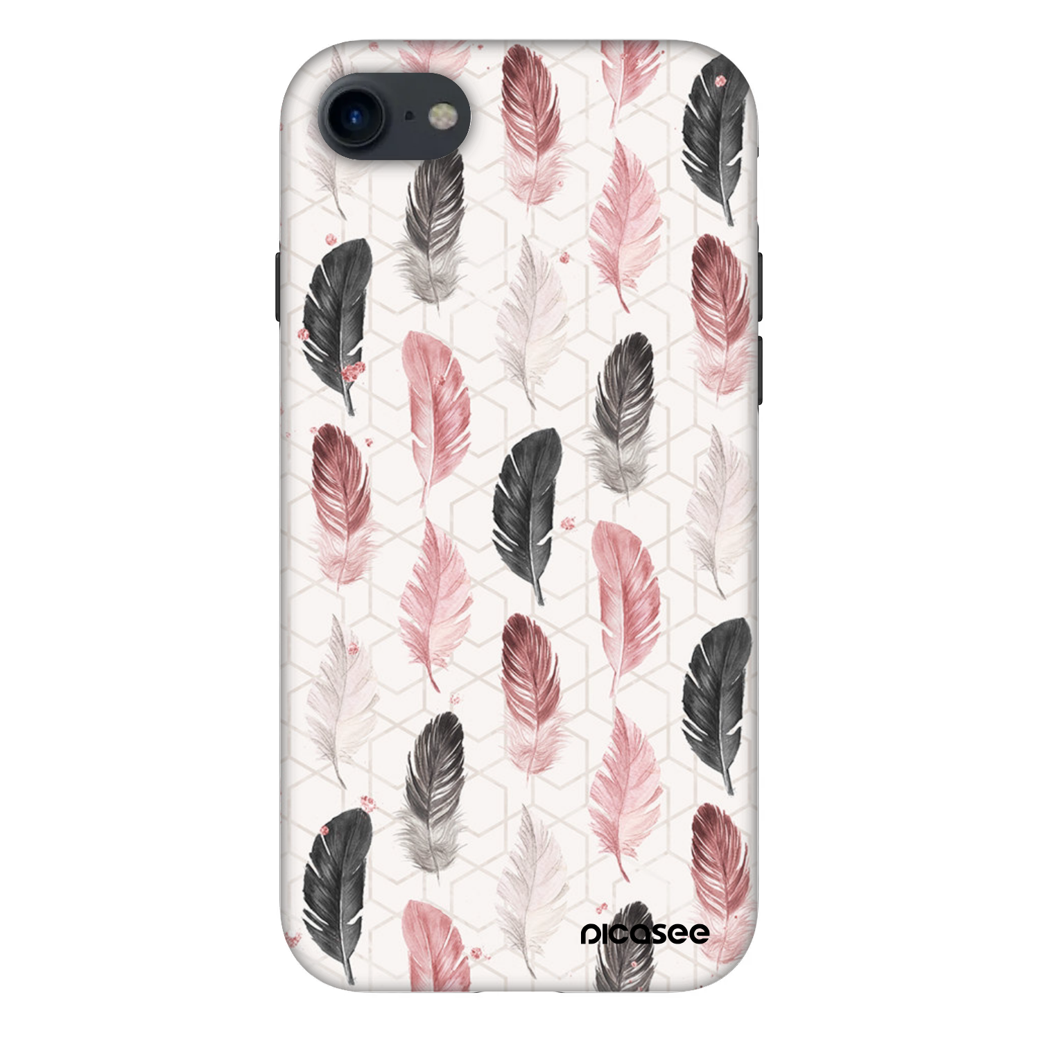 Picasee Fashion Case na Apple iPhone 8 - Feder 2