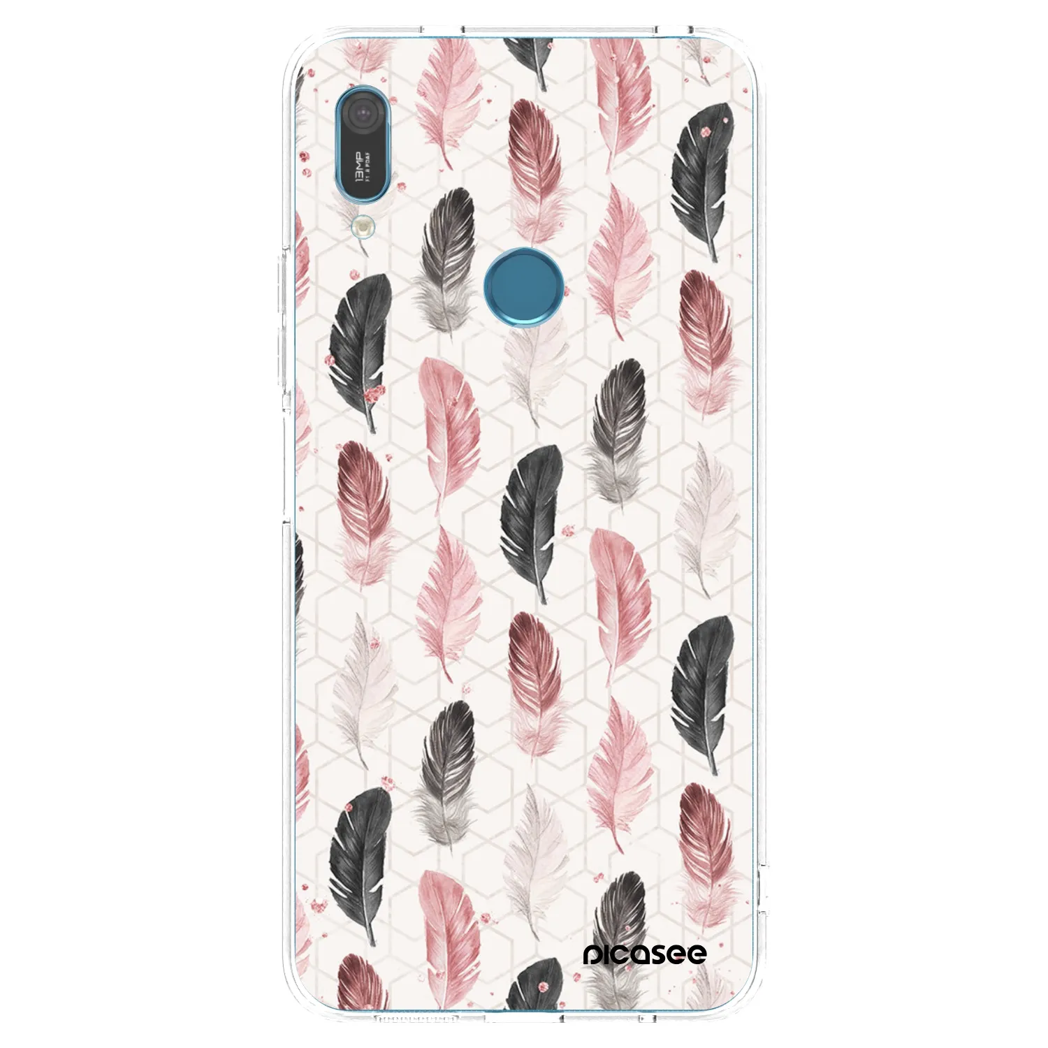 Picasee silikonowe przeźroczyste etui na Huawei Y6 2019 - Feder 2