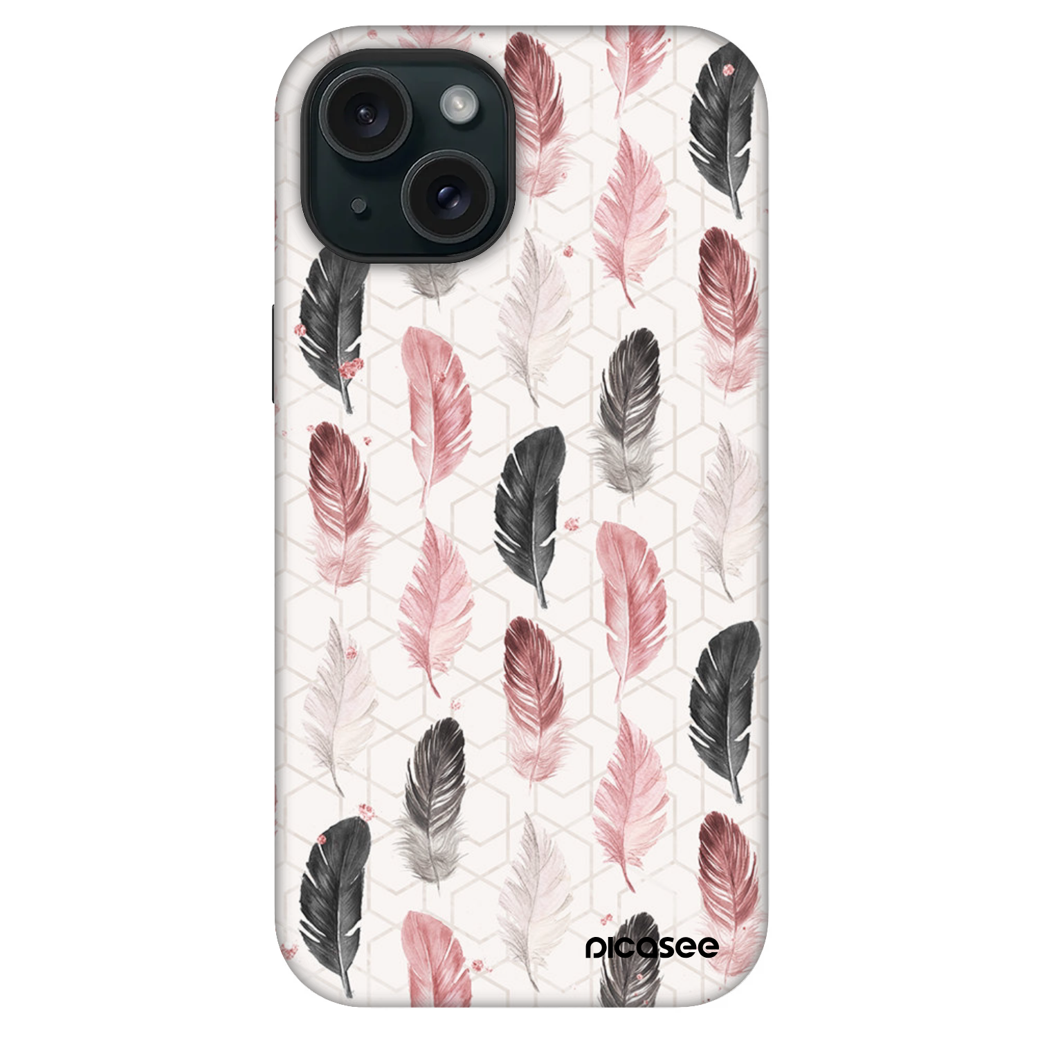 Picasee Fashion Case MagSafe na Apple iPhone 15 - Feder 2