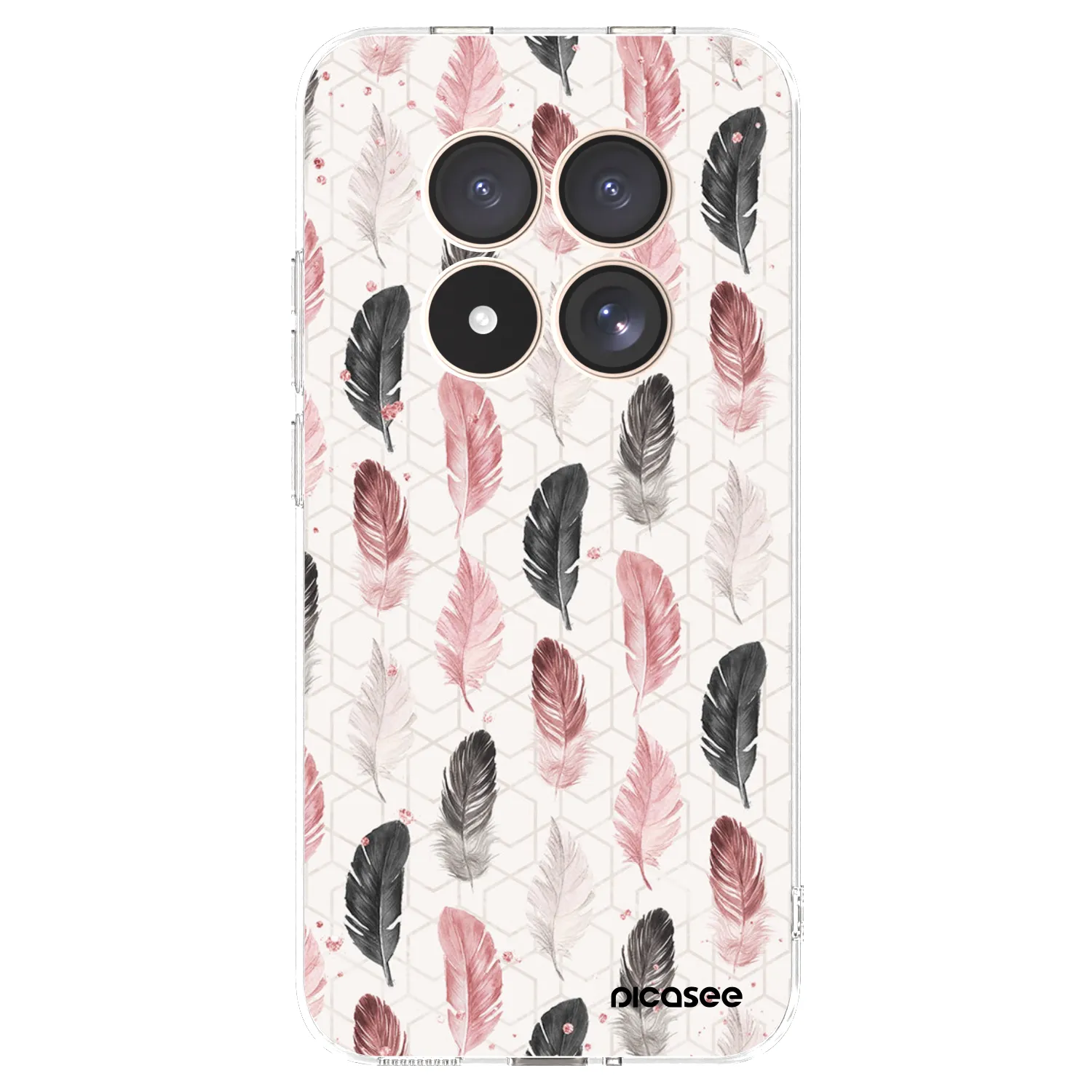Picasee silikonowe przeźroczyste etui na Xiaomi Redmi Note 15 Pro 4G - Feder 2