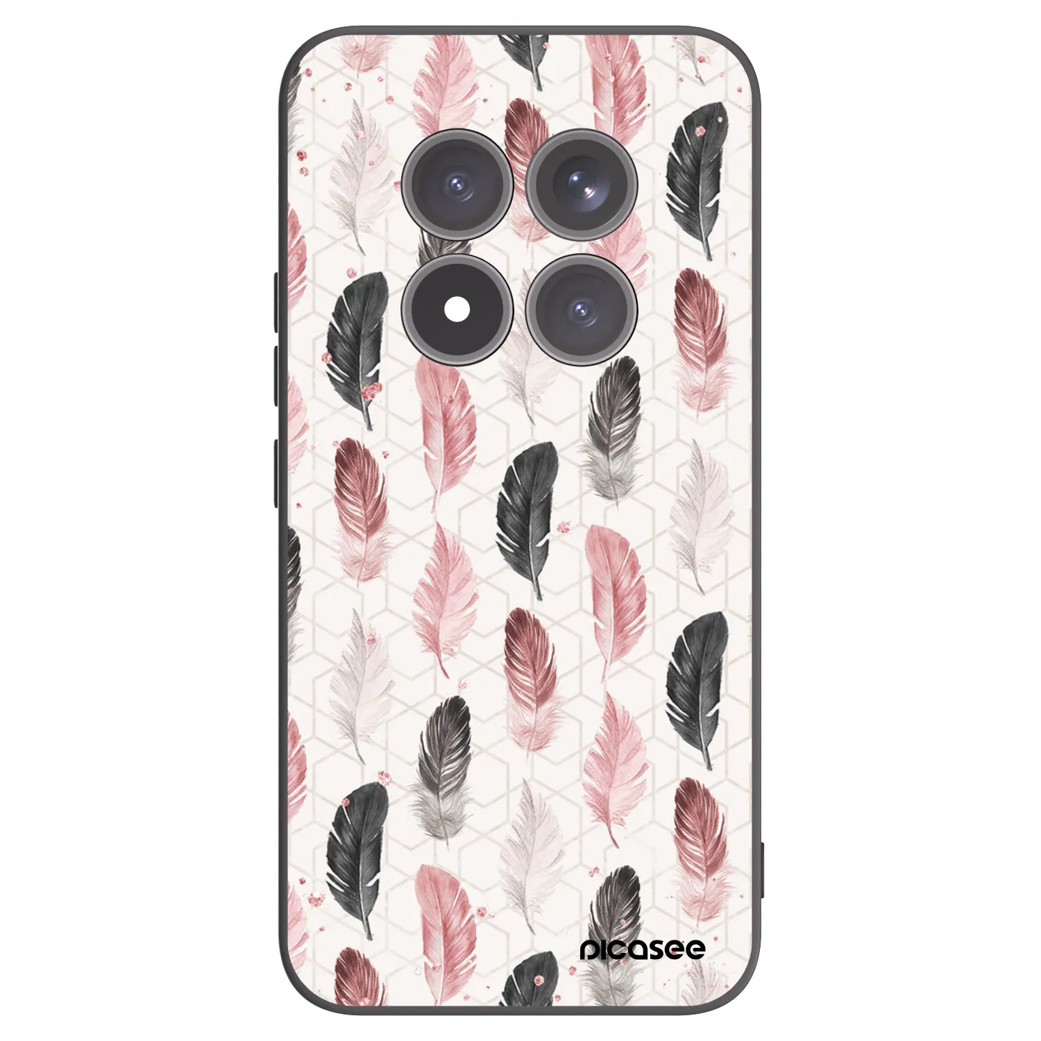 Picasee silikonowe czarne etui na Xiaomi Redmi Note 15 Pro+ - Feder 2