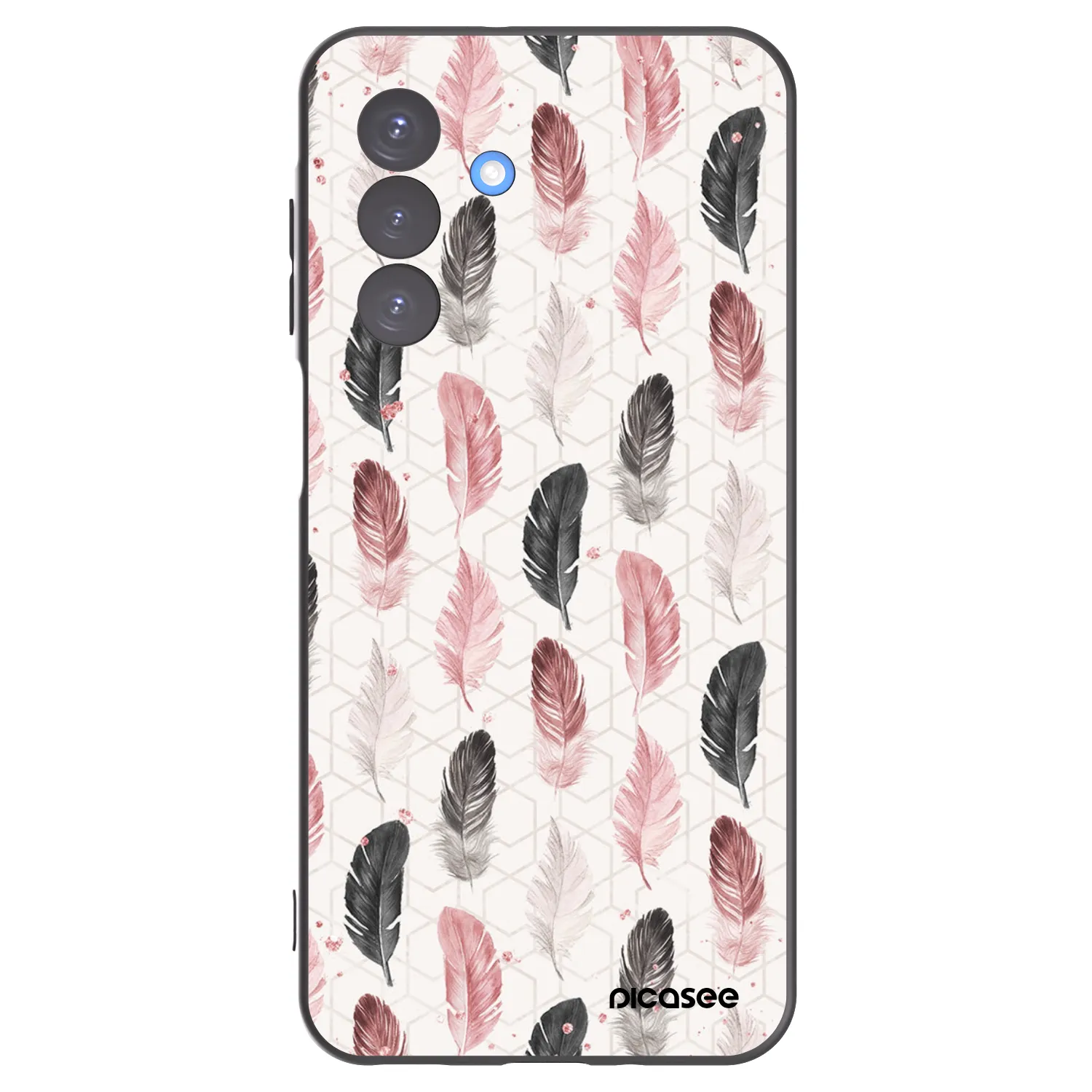 Picasee silikonowe czarne etui na Samsung Galaxy A17 5G - Feder 2