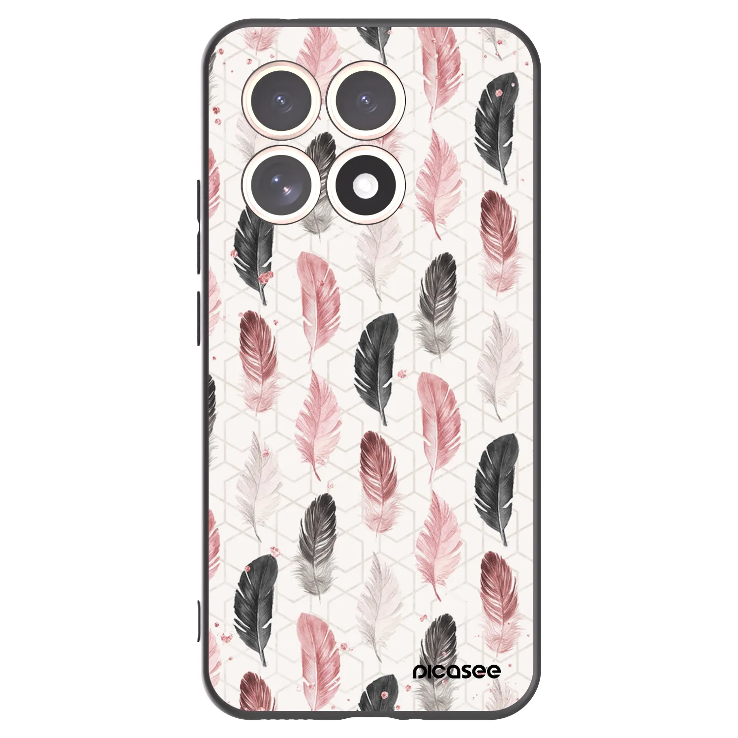 Picasee silikonowe czarne etui na Xiaomi 15T - Feder 2