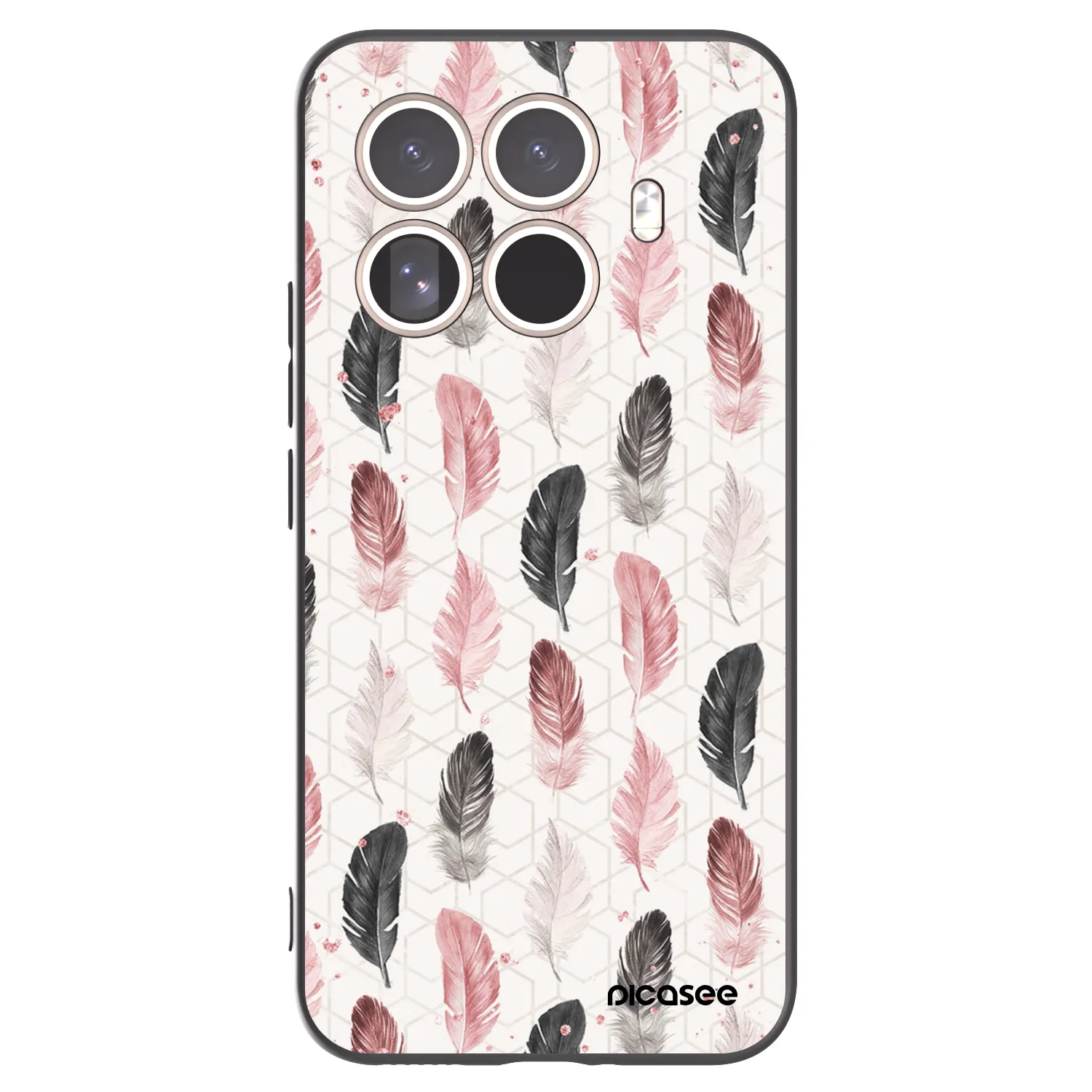 Picasee silikonowe czarne etui na Xiaomi 15T Pro - Feder 2