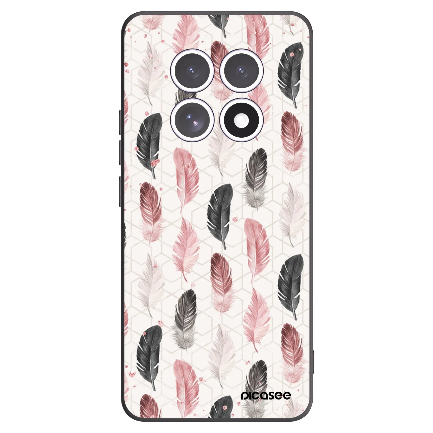 Picasee silikonowe czarne etui na Xiaomi Redmi Note 15 4G - Feder 2