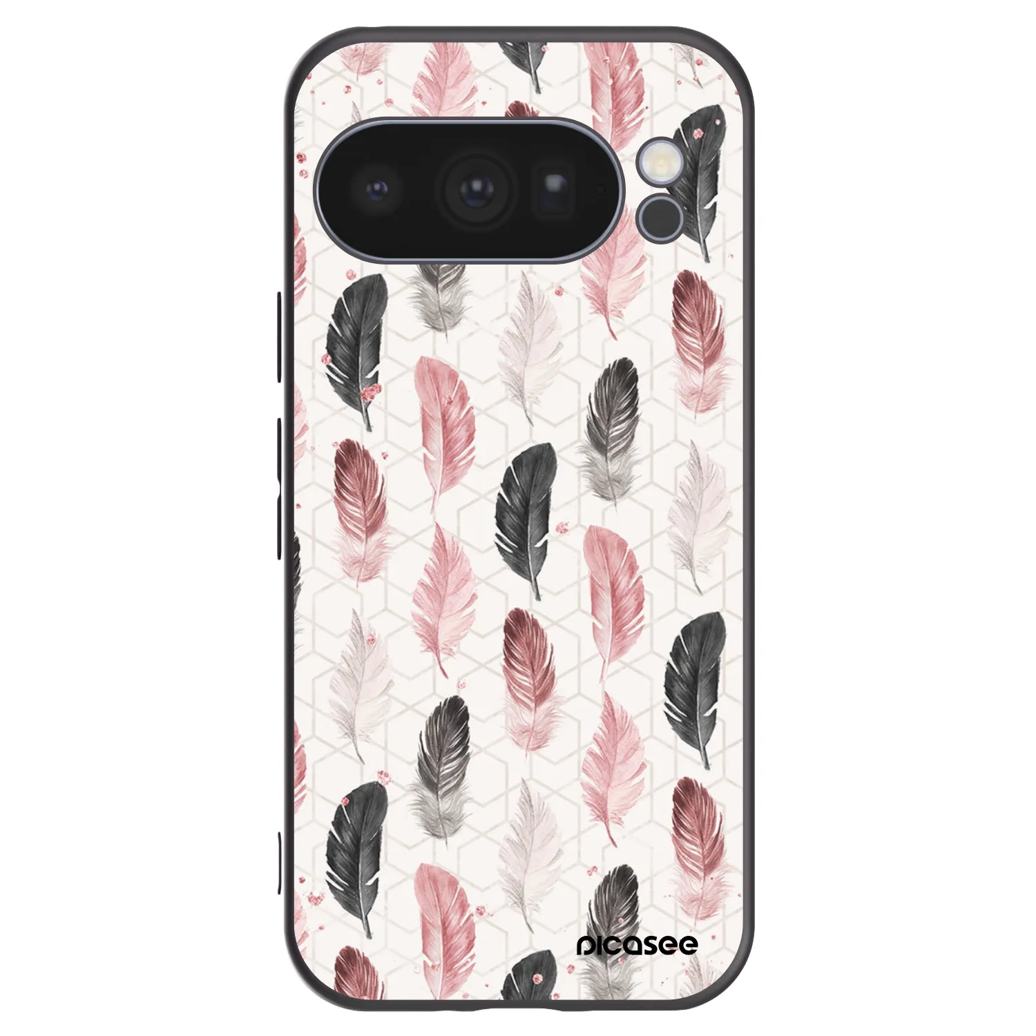 Picasee silikonowe czarne etui na Google Pixel 10 Pro - Feder 2