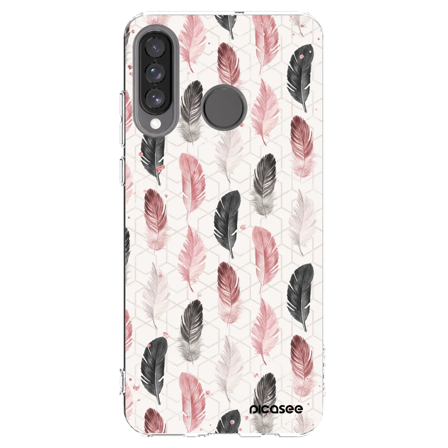 Picasee silikonowe przeźroczyste etui na Huawei P30 Lite - Feder 2