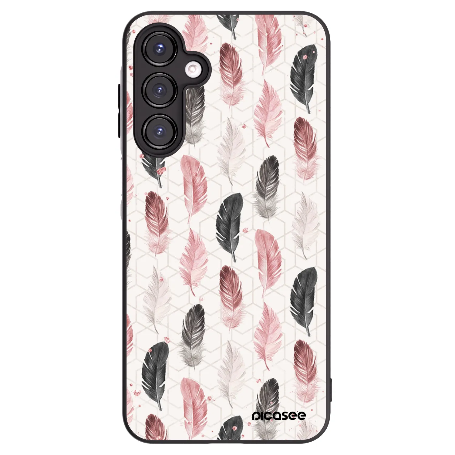 Picasee silikonowe czarne etui na Samsung Galaxy A16 4G - Feder 2
