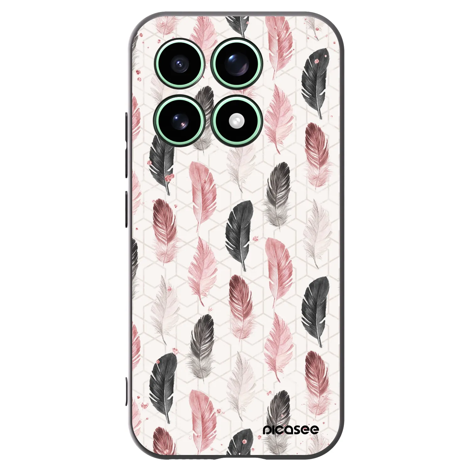 Picasee silikonowe czarne etui na Xiaomi 17 - Feder 2
