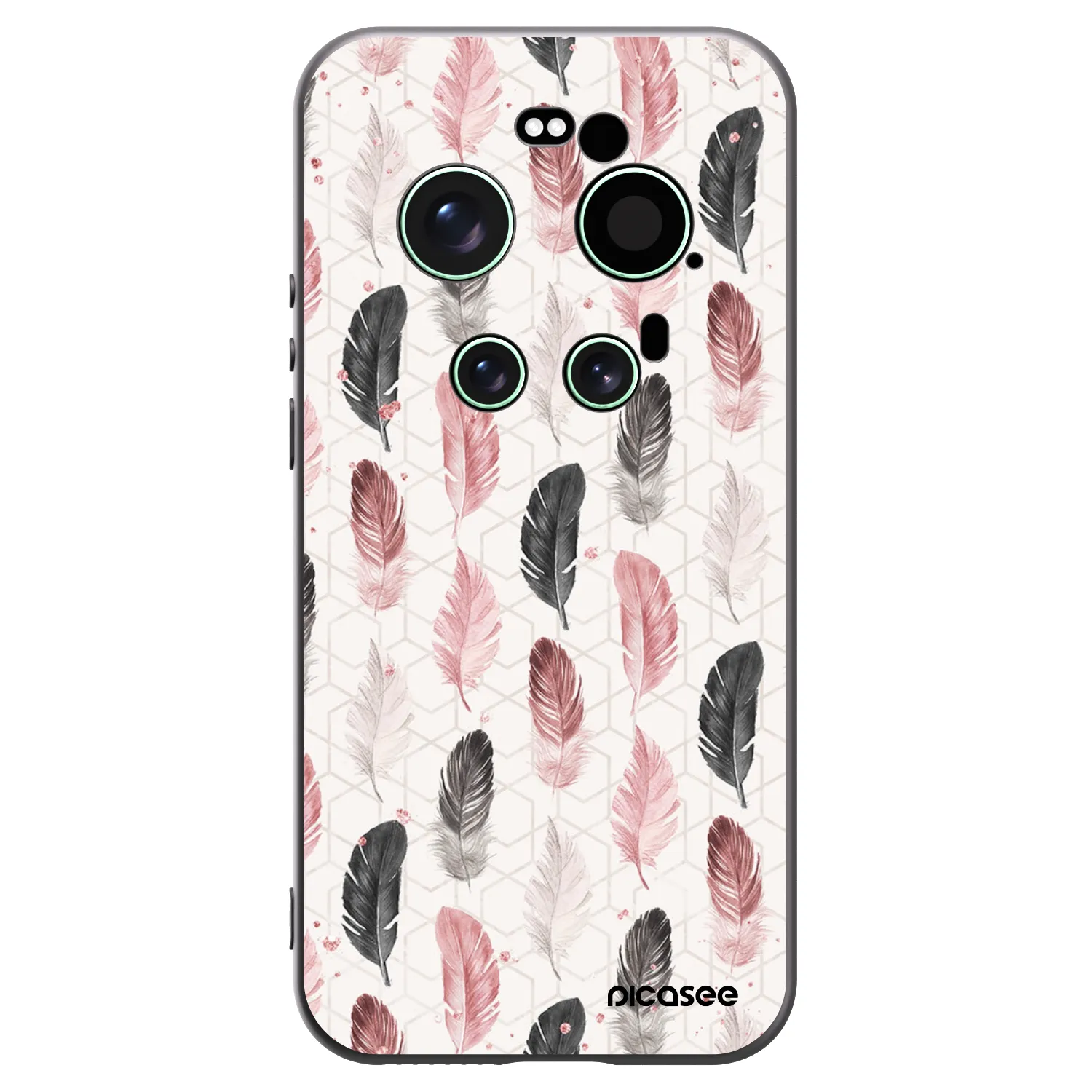 Picasee silikonowe czarne etui na Xiaomi 17 Ultra - Feder 2
