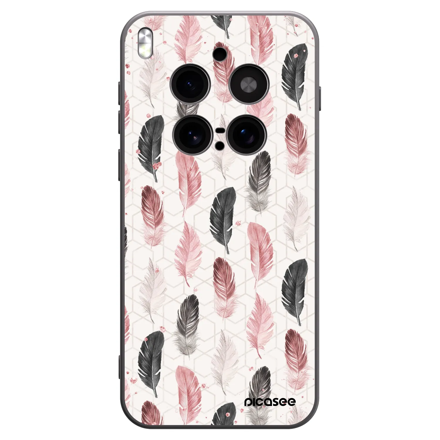 Picasee silikonowe czarne etui na Vivo X300 Pro - Feder 2