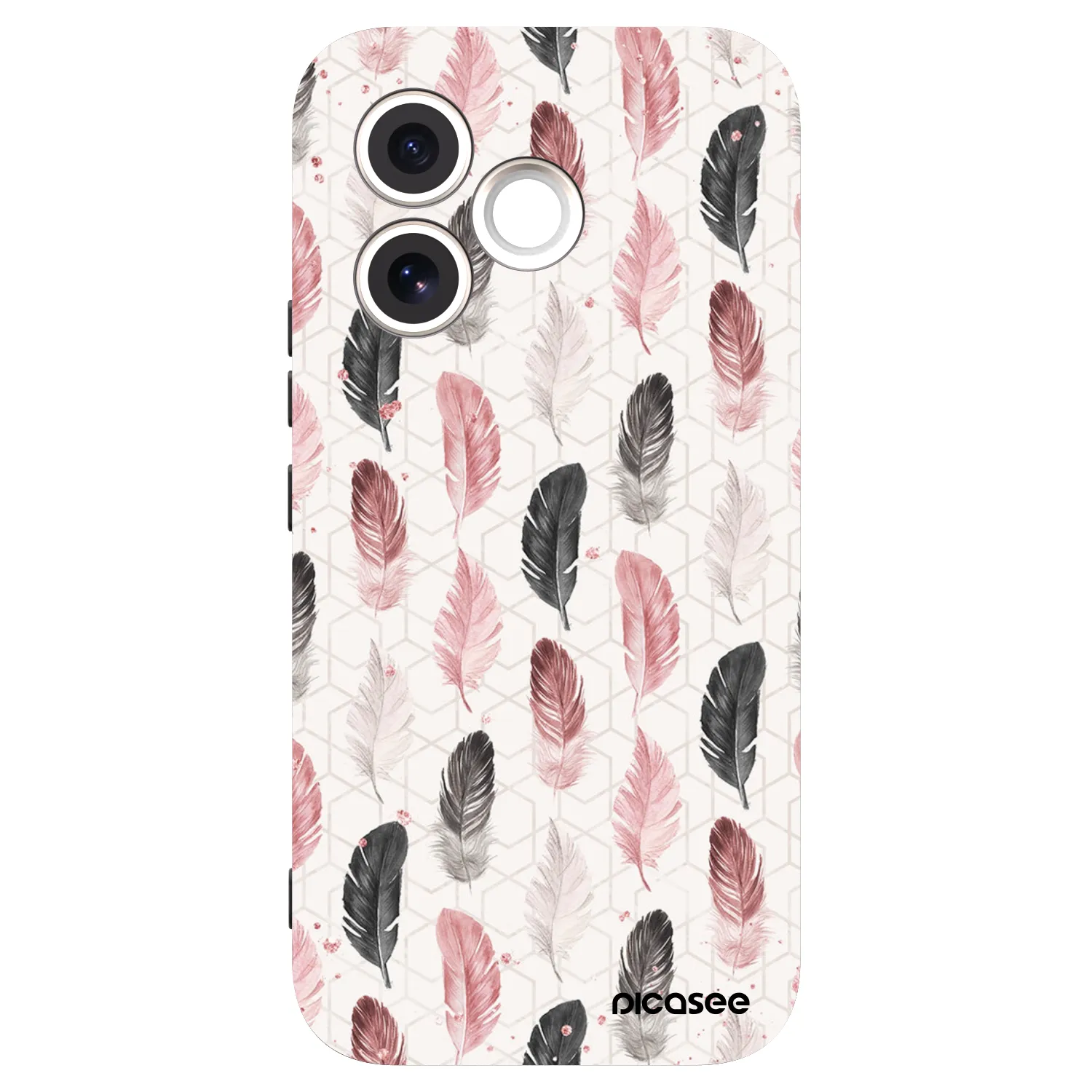 Picasee silikonowe czarne etui na Honor 600 Lite - Feder 2