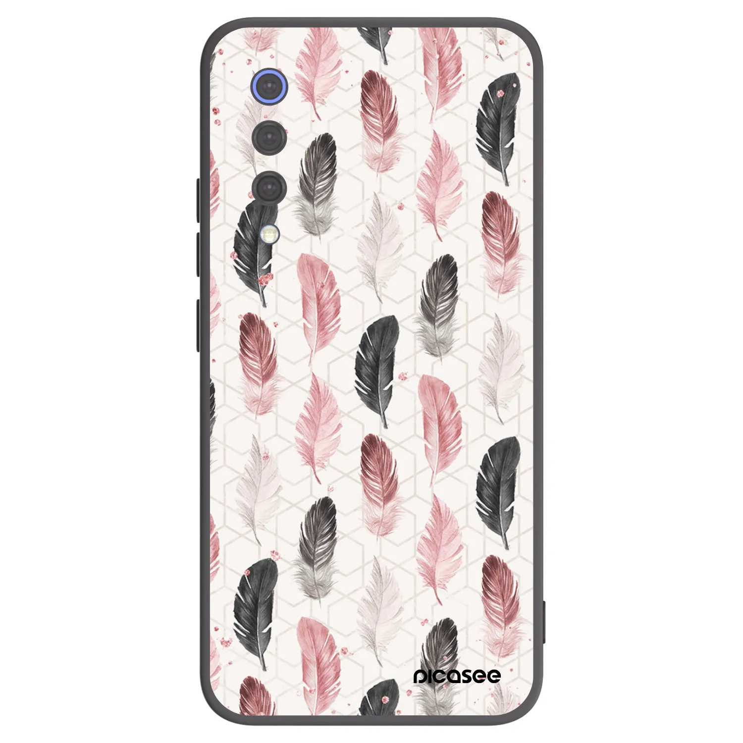 Picasee silikonowe czarne etui na Xiaomi Mi 9 SE - Feder 2