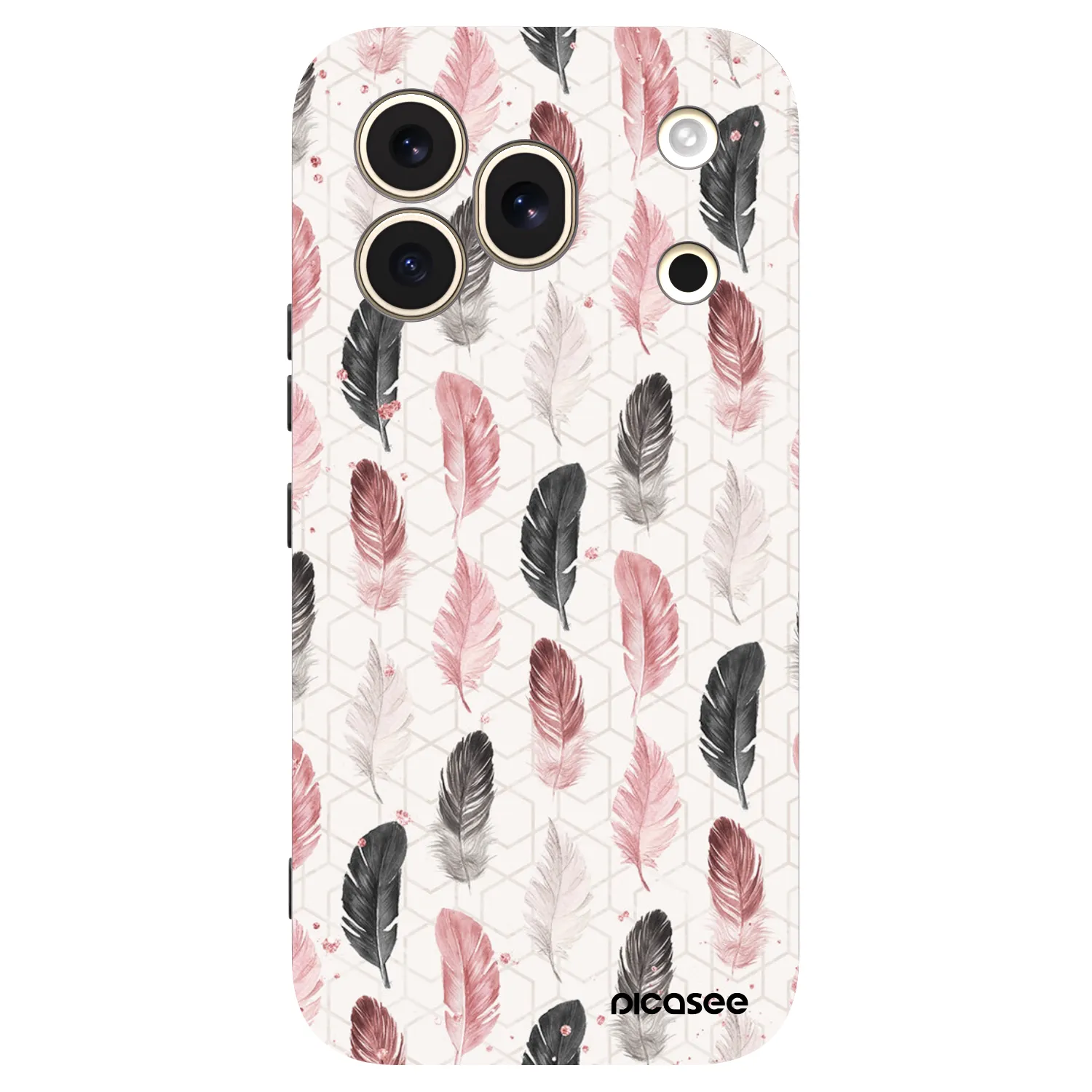 Picasee silikonowe czarne etui na Honor 600 Pro - Feder 2