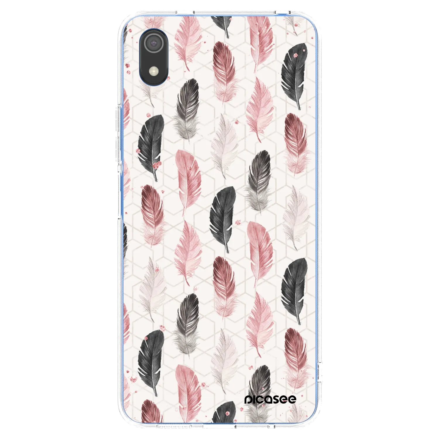 Picasee silikonowe przeźroczyste etui na Xiaomi Redmi 7A - Feder 2