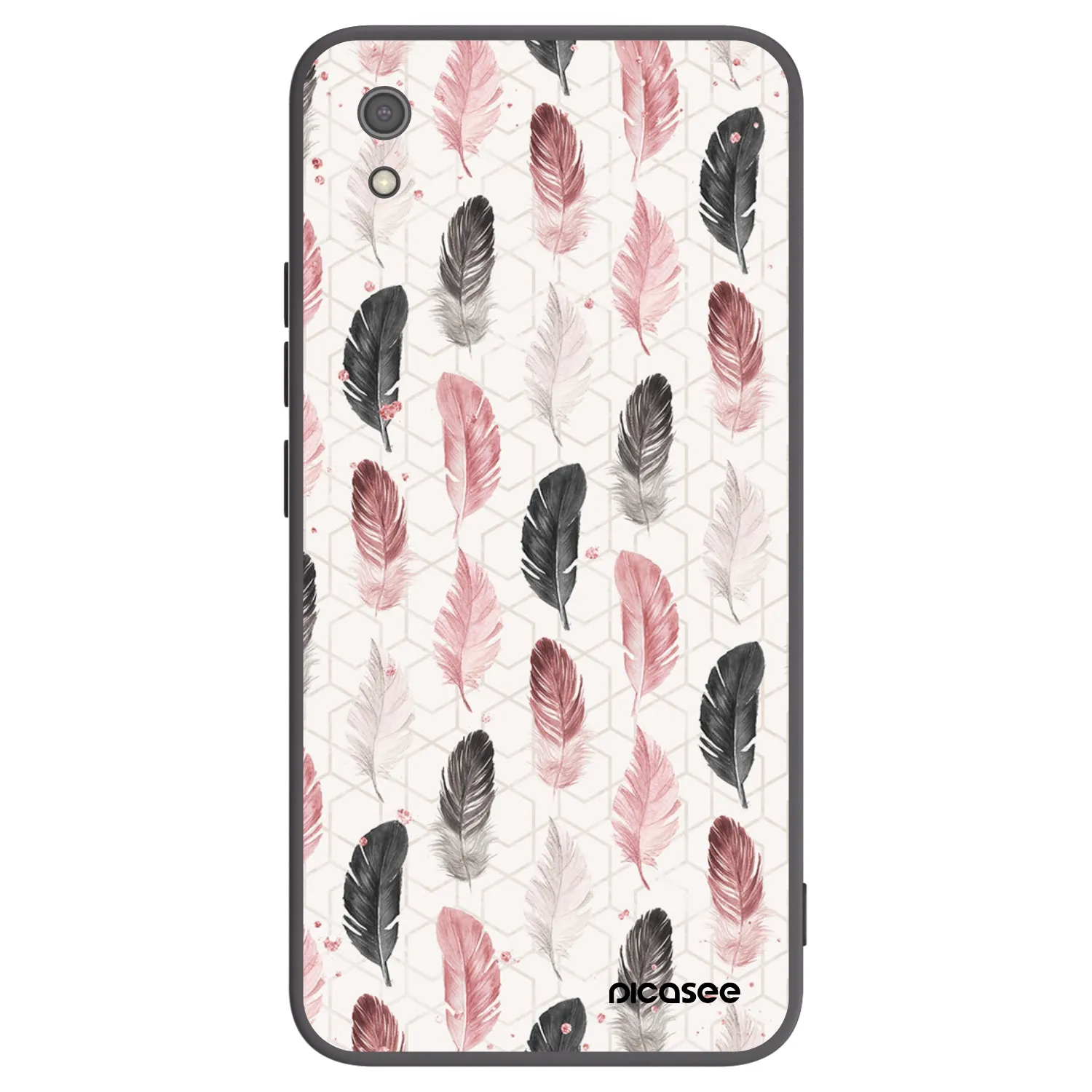 Picasee silikonowe czarne etui na Xiaomi Redmi 7A - Feder 2