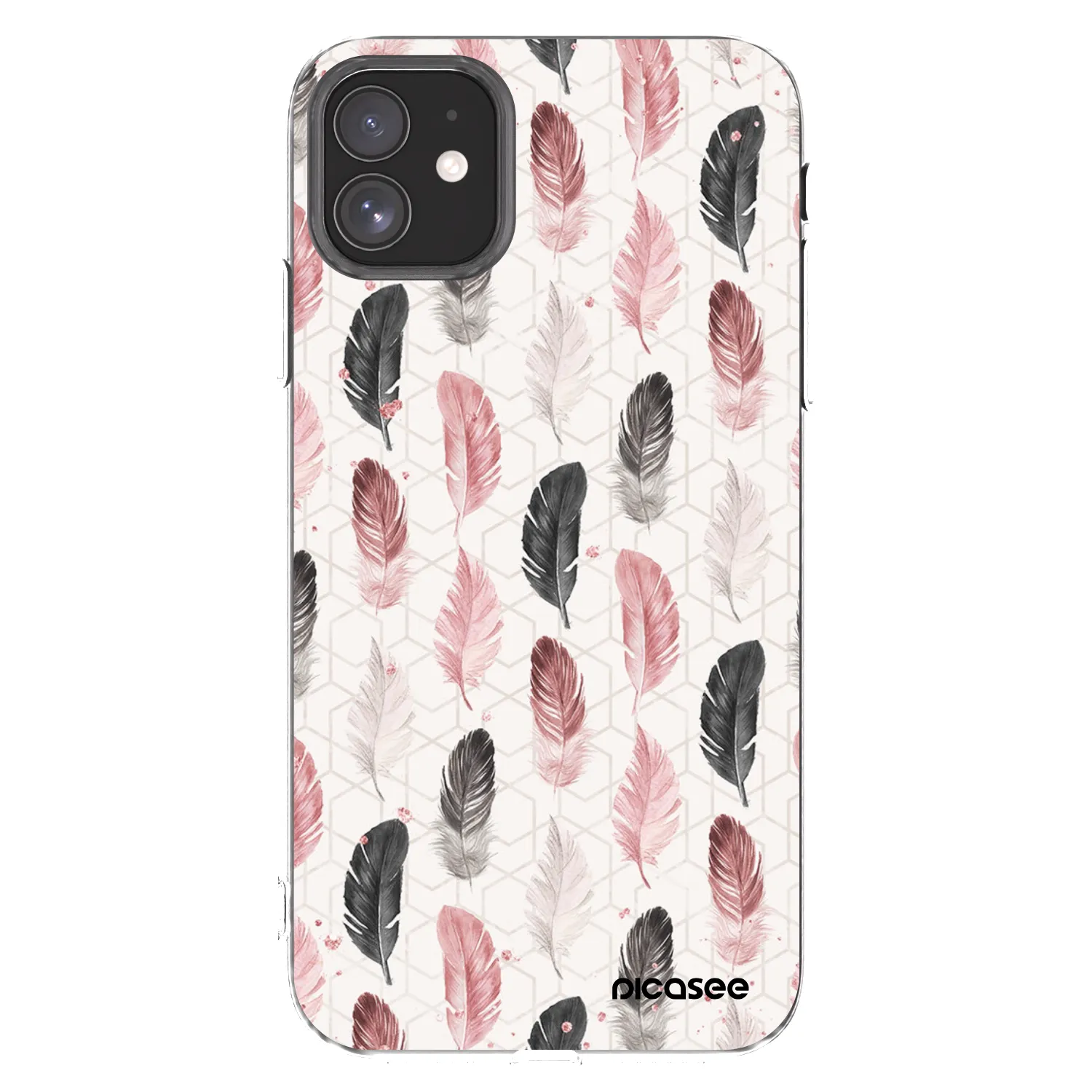Picasee silikonowe przeźroczyste etui na Apple iPhone 11 - Feder 2