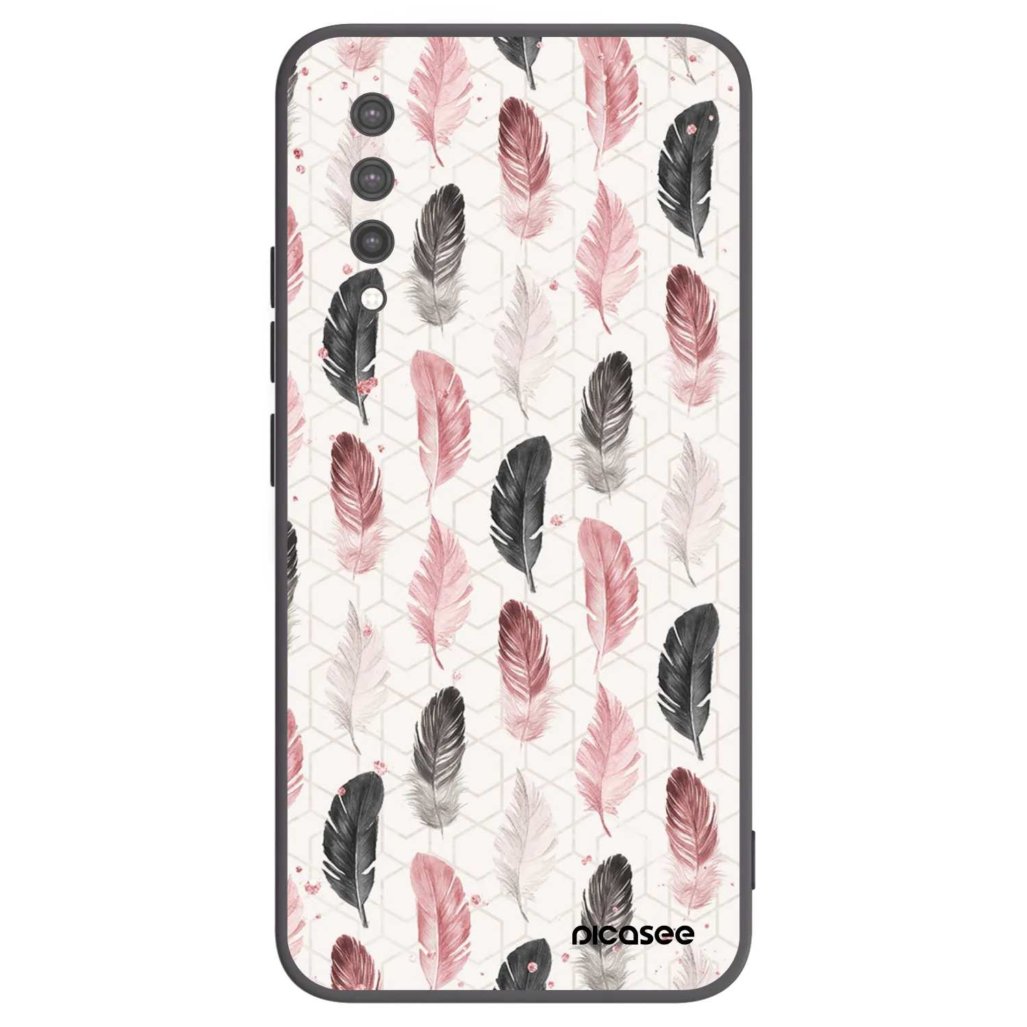 Picasee silikonowe czarne etui na Xiaomi Mi 9 Lite - Feder 2