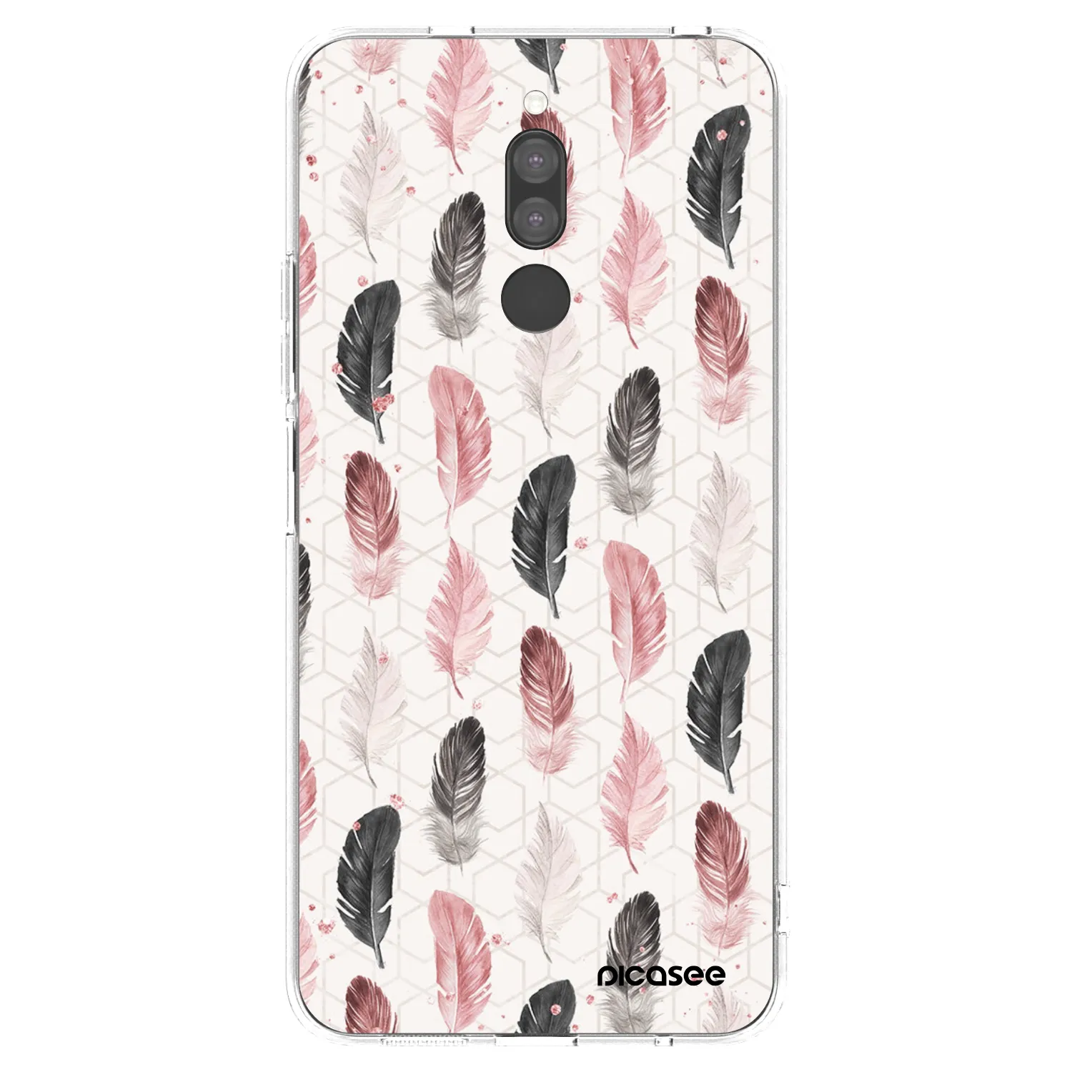 Picasee silikonowe przeźroczyste etui na Xiaomi Redmi 8 - Feder 2