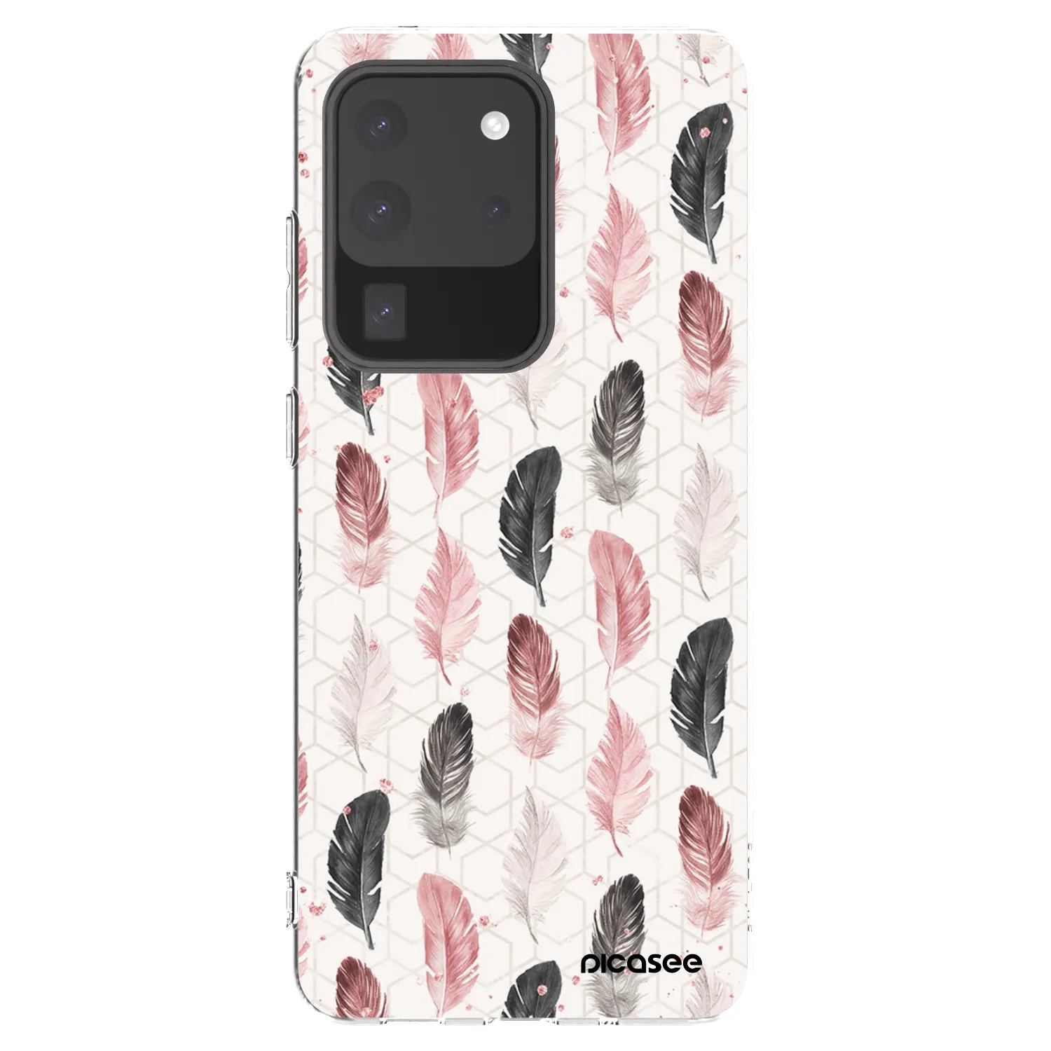 Picasee silikonowe przeźroczyste etui na Samsung Galaxy S20 Ultra 5G G988F - Feder 2