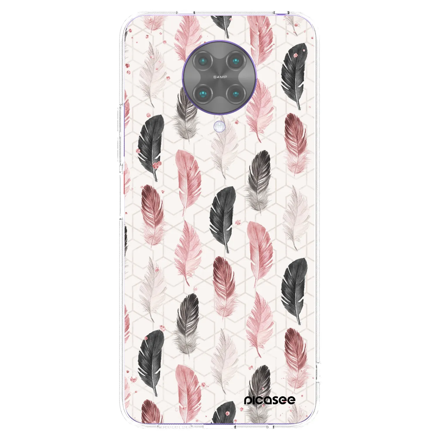 Picasee silikonowe przeźroczyste etui na Xiaomi Poco F2 Pro - Feder 2
